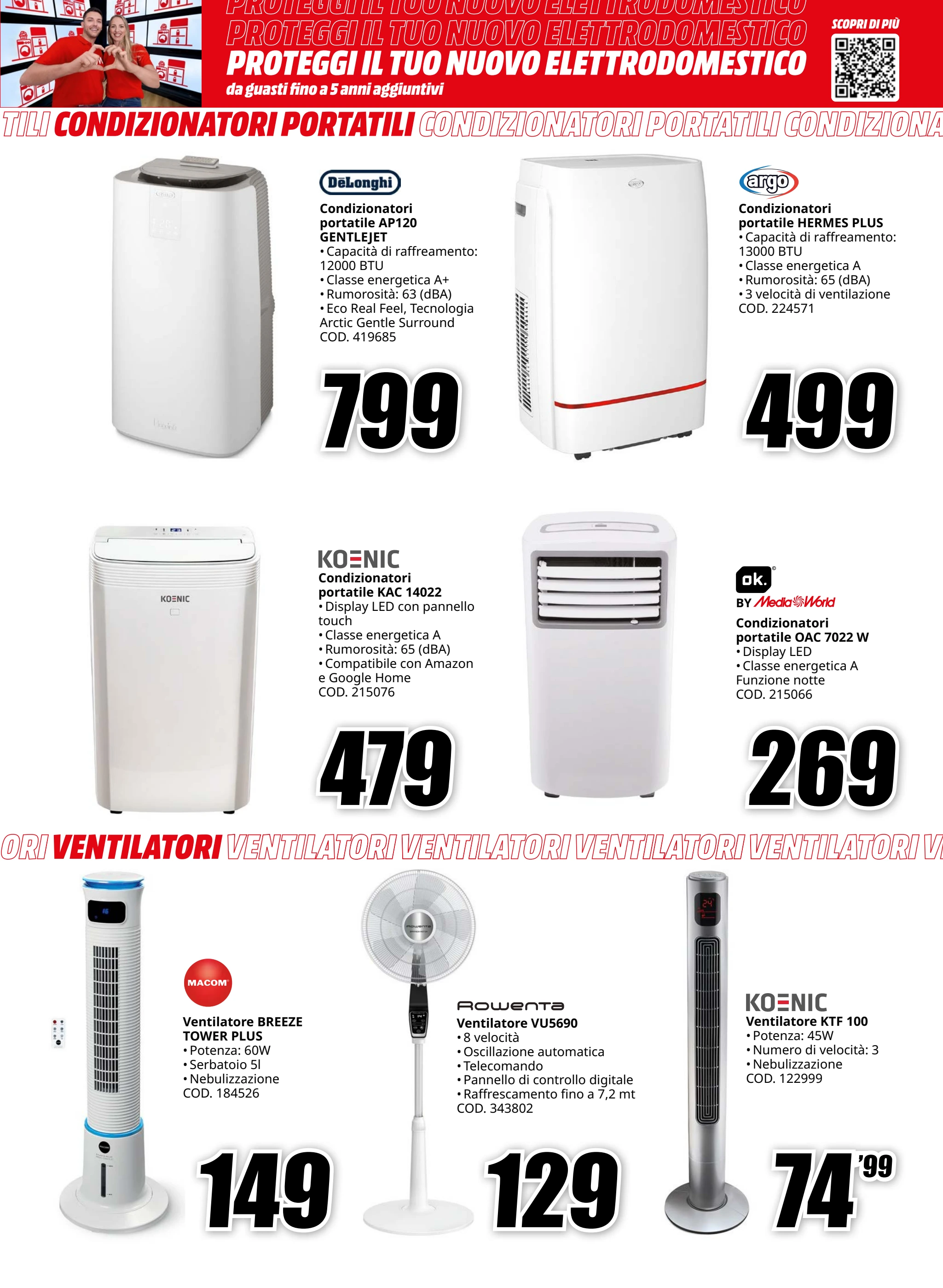 mediaworld - Volantino Mediaworld - Il Clima che cercavi valido dal 09/05 al 25/05 - page: 7