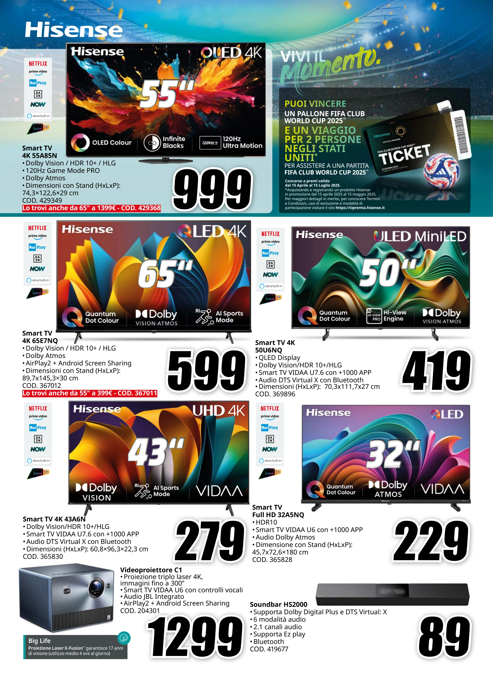 mediaworld - Volantino Mediaworld - Guarda che spettacolo valido dal 07/05 al 18/05 - page: 4