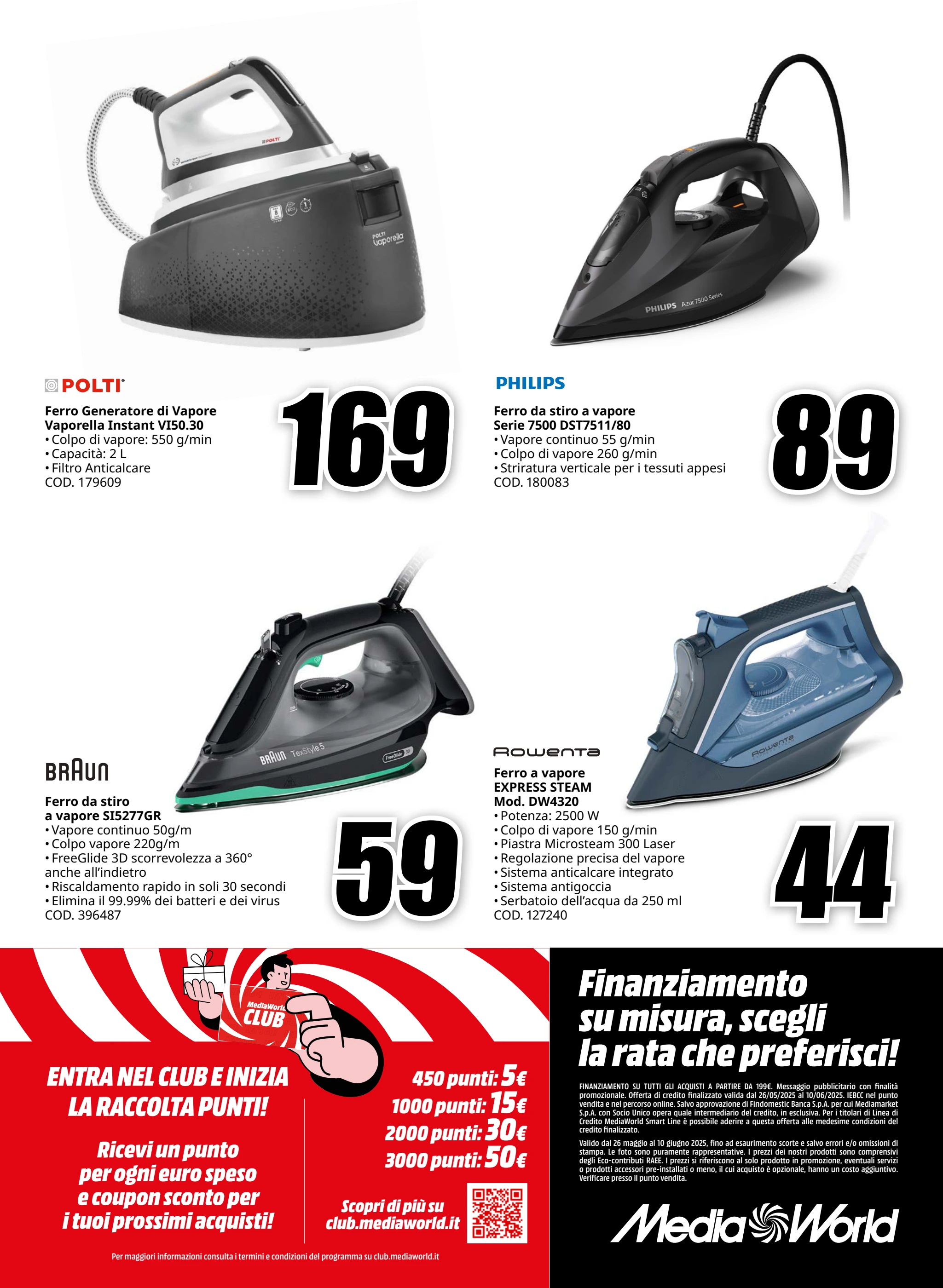 mediaworld - Volantino Mediaworld - Speciale Stiro valido dal 26/05 al 10/06 - page: 8