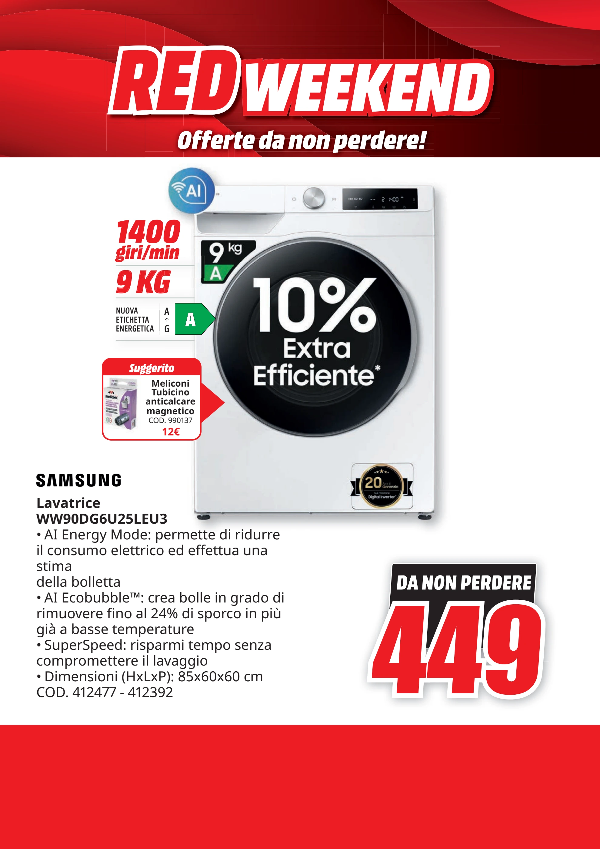 mediaworld - Volantino Mediaworld - Red Price Weekend valido dal 01/06 al 02/06 - page: 23