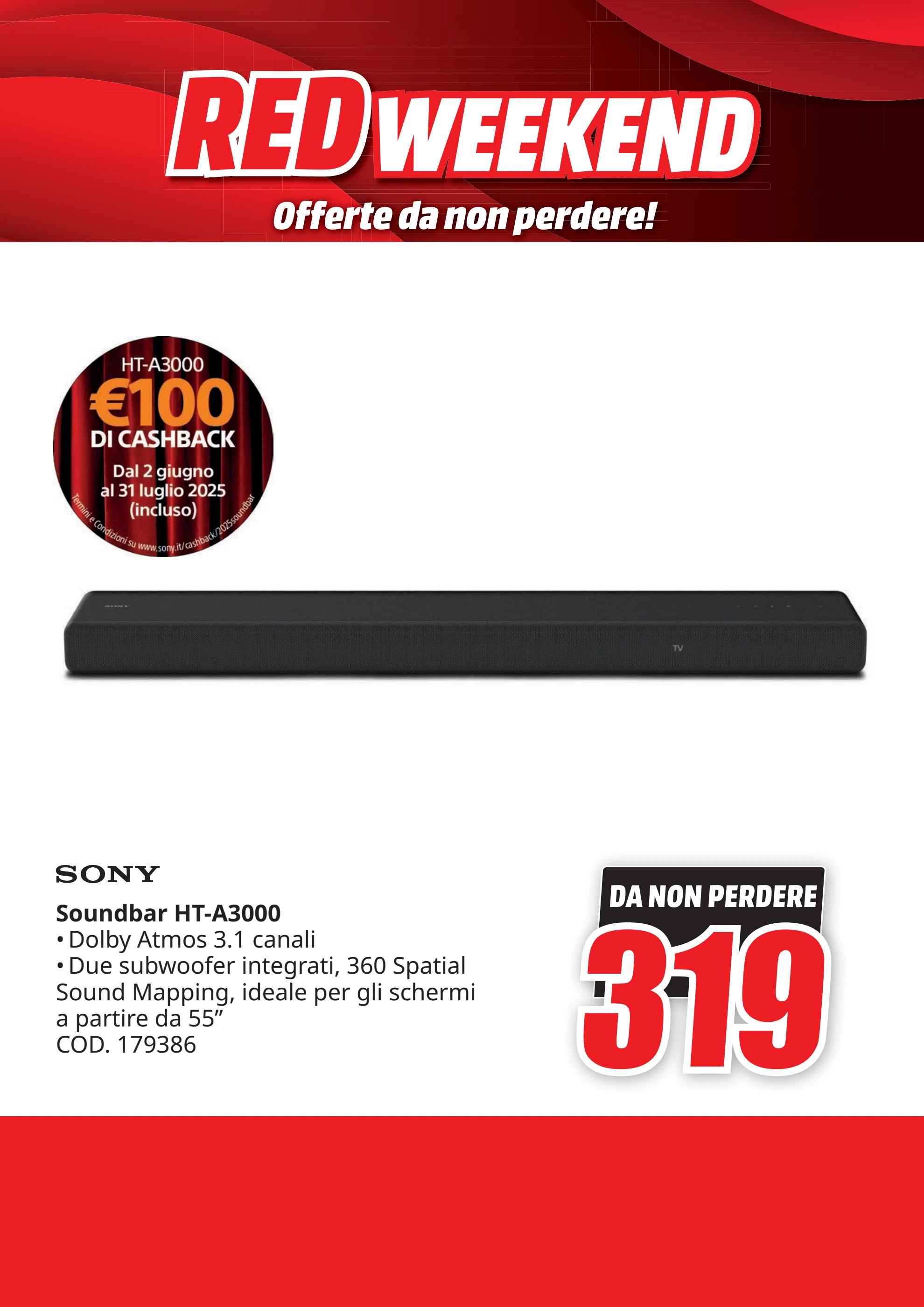 mediaworld - Volantino Mediaworld - Red Price Weekend valido dal 01/06 al 02/06 - page: 17