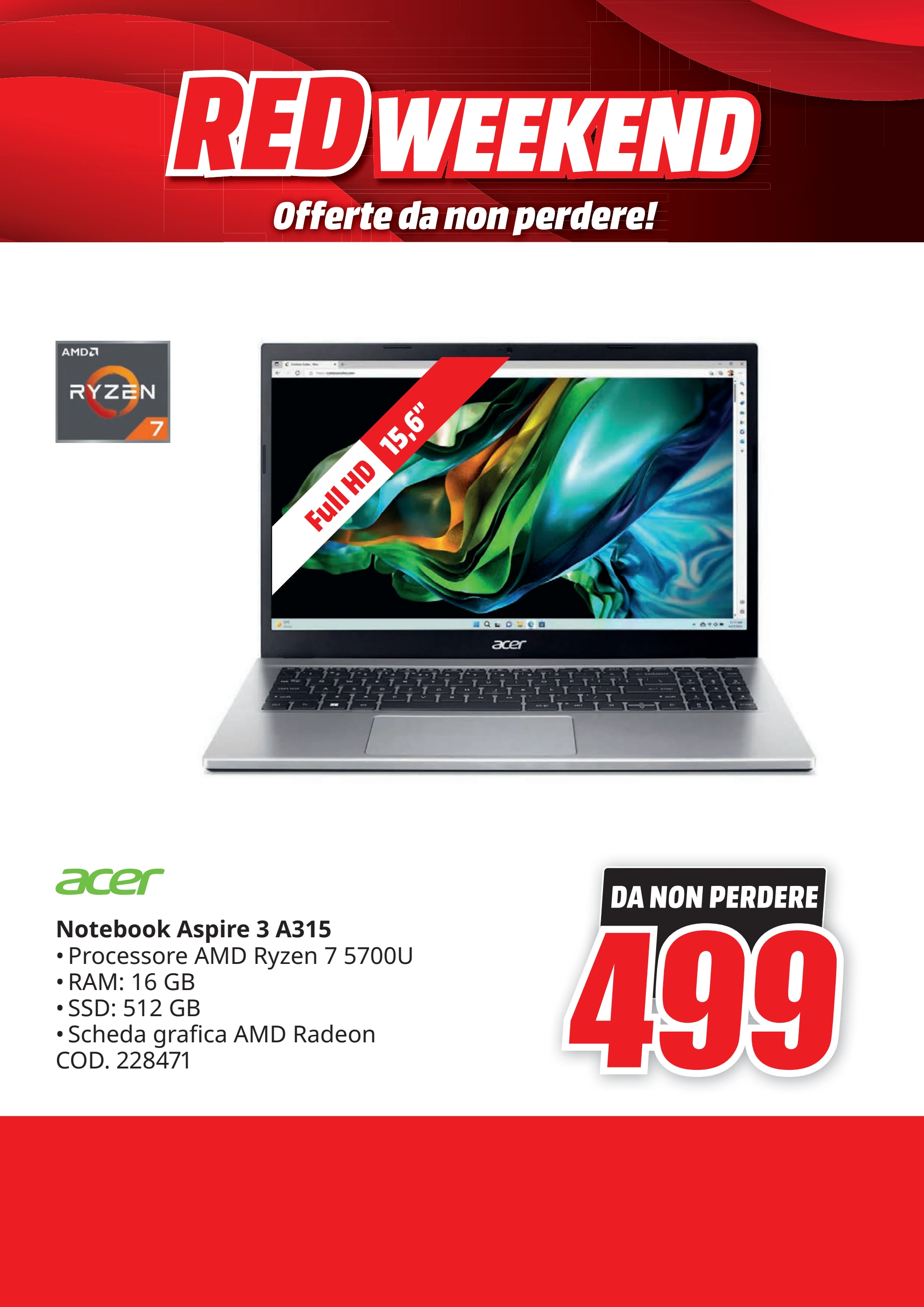 mediaworld - Volantino Mediaworld - Red Price Weekend valido dal 01/06 al 02/06 - page: 9