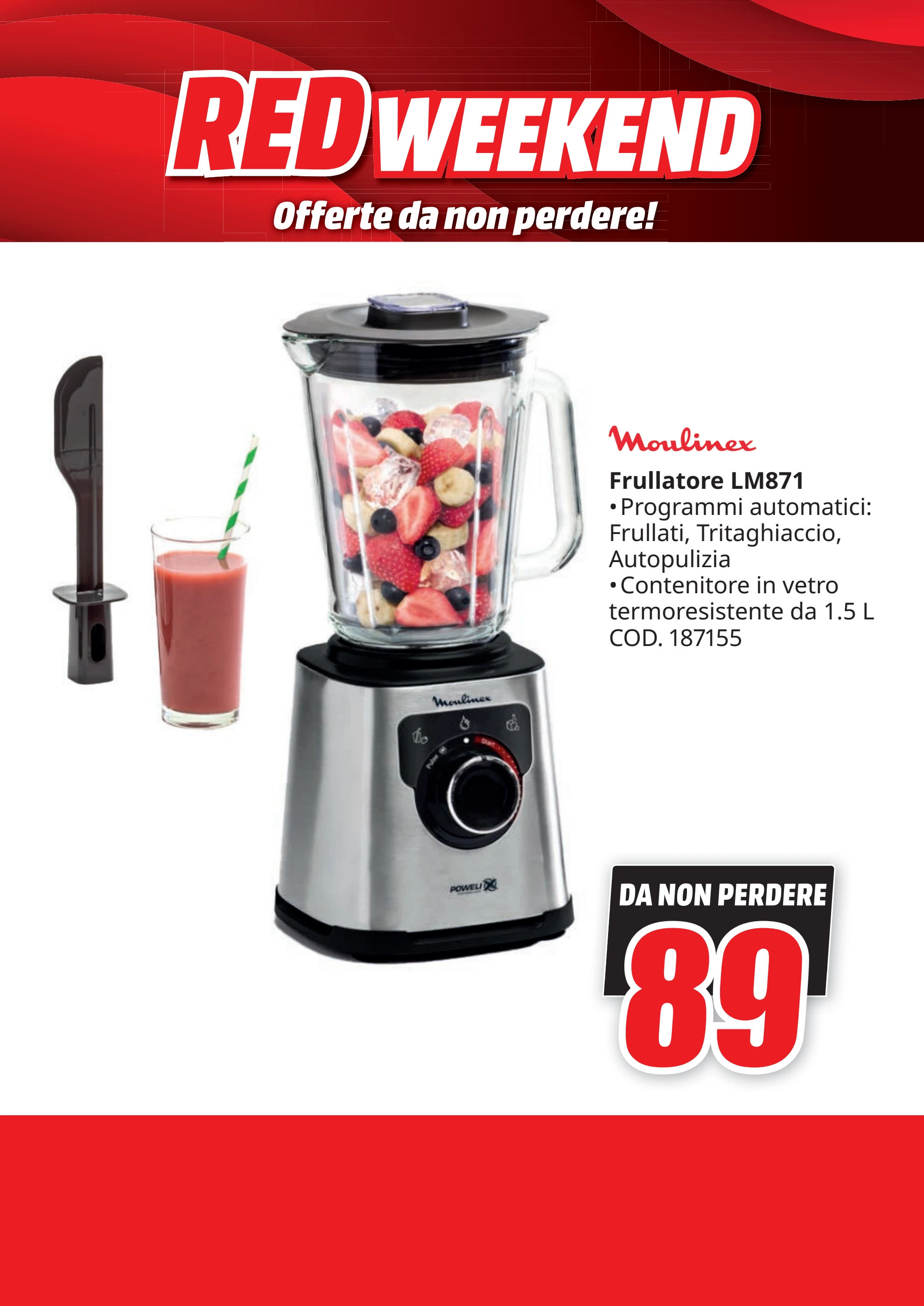 mediaworld - Volantino Mediaworld - Red Price Weekend valido dal 01/06 al 02/06 - page: 30