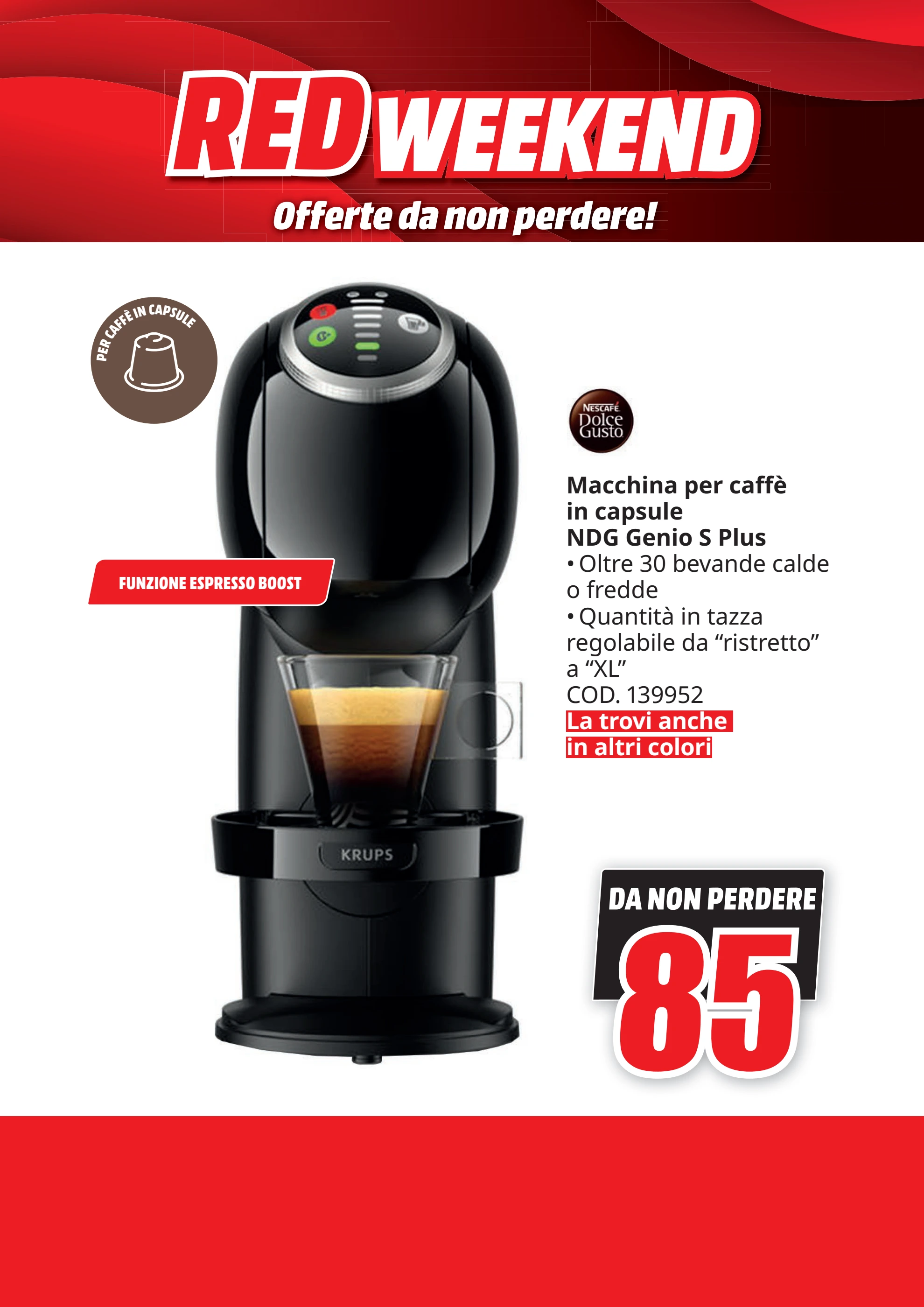 mediaworld - Volantino Mediaworld - Red Price Weekend valido dal 01/06 al 02/06 - page: 29