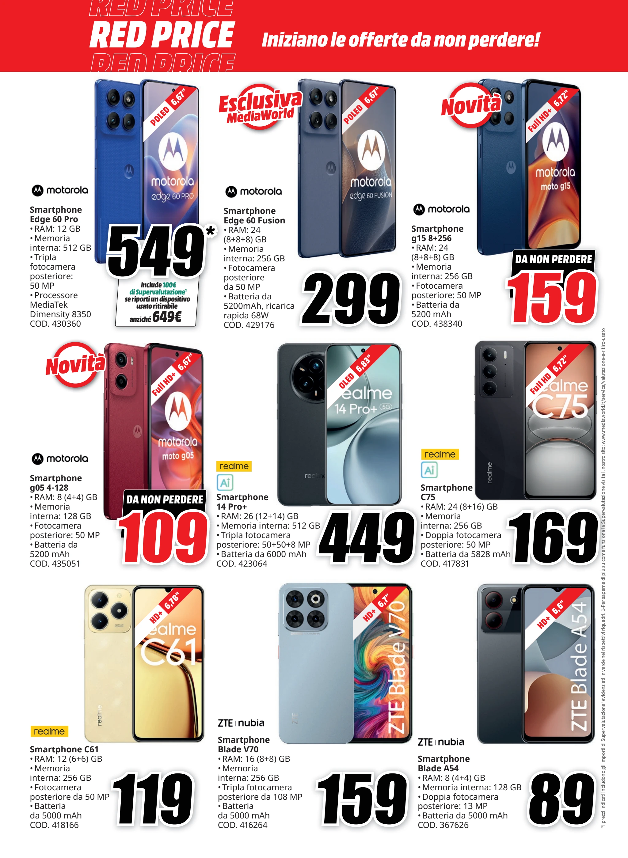 mediaworld - Volantino Mediaworld - Red Price valido dal 03/06 al 12/06 - page: 4