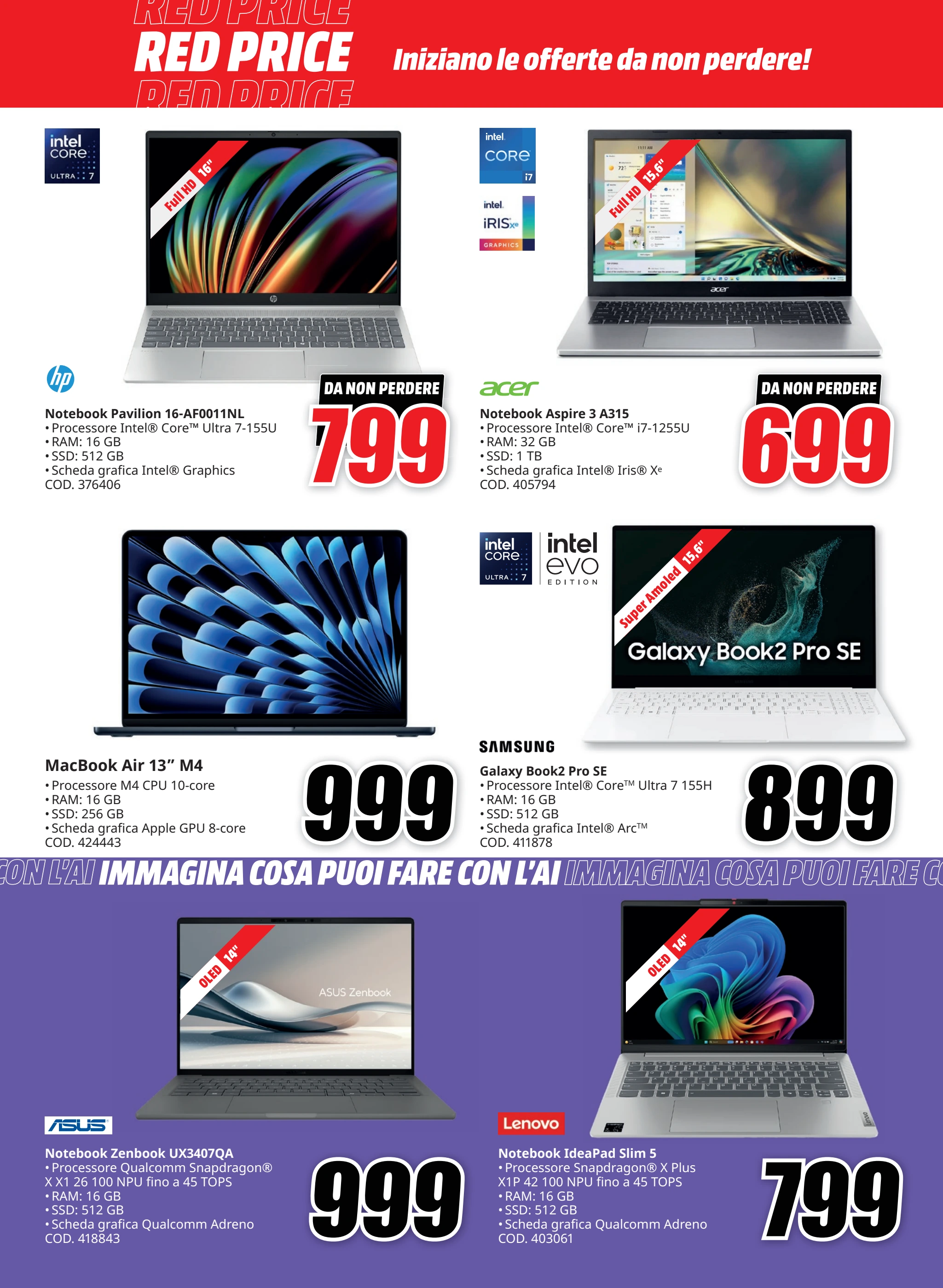mediaworld - Volantino Mediaworld - Red Price valido dal 03/06 al 12/06 - page: 8