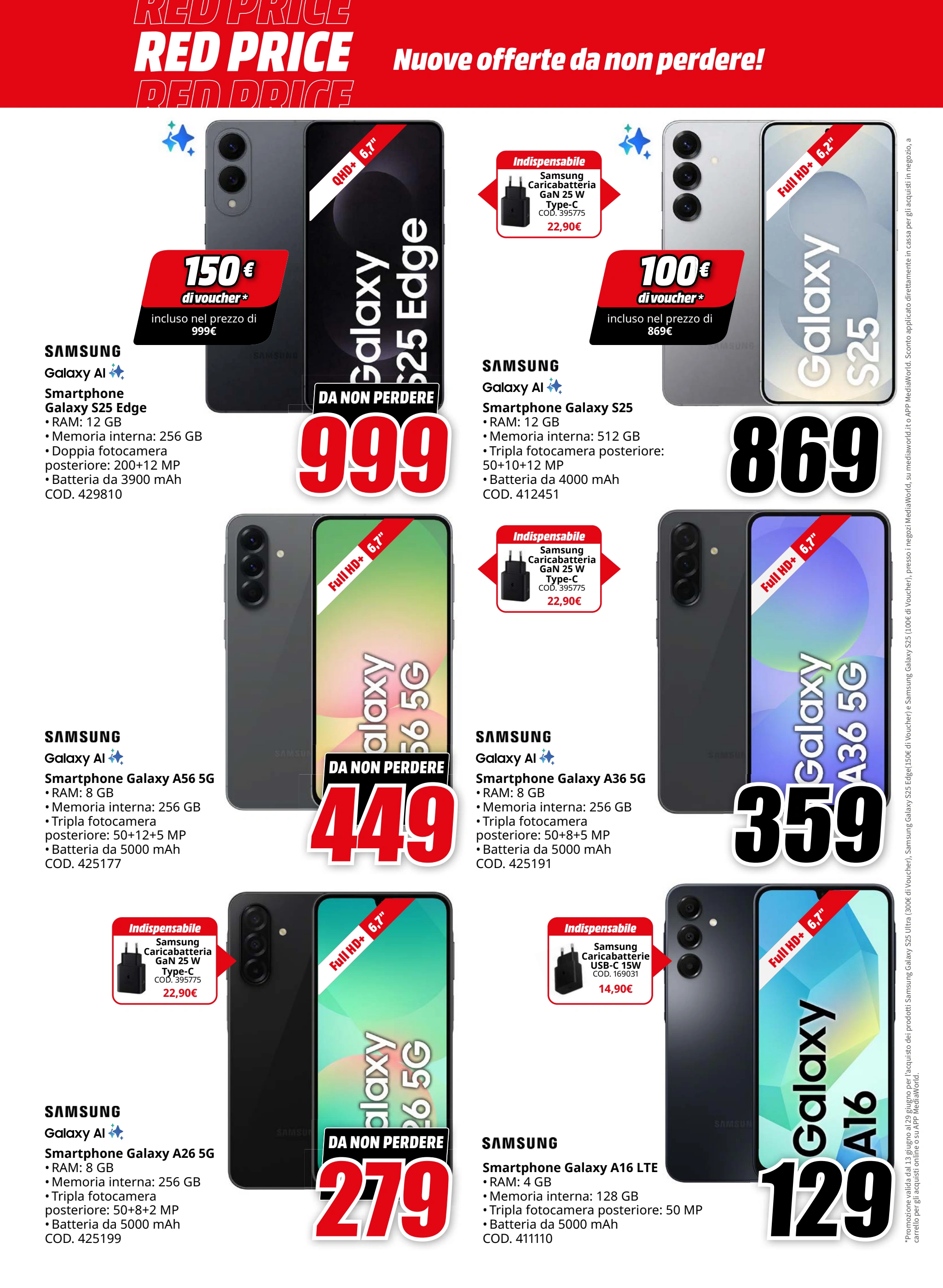 mediaworld - Volantino Mediaworld - Red Price valido dal 13/06 al 24/06 - page: 2