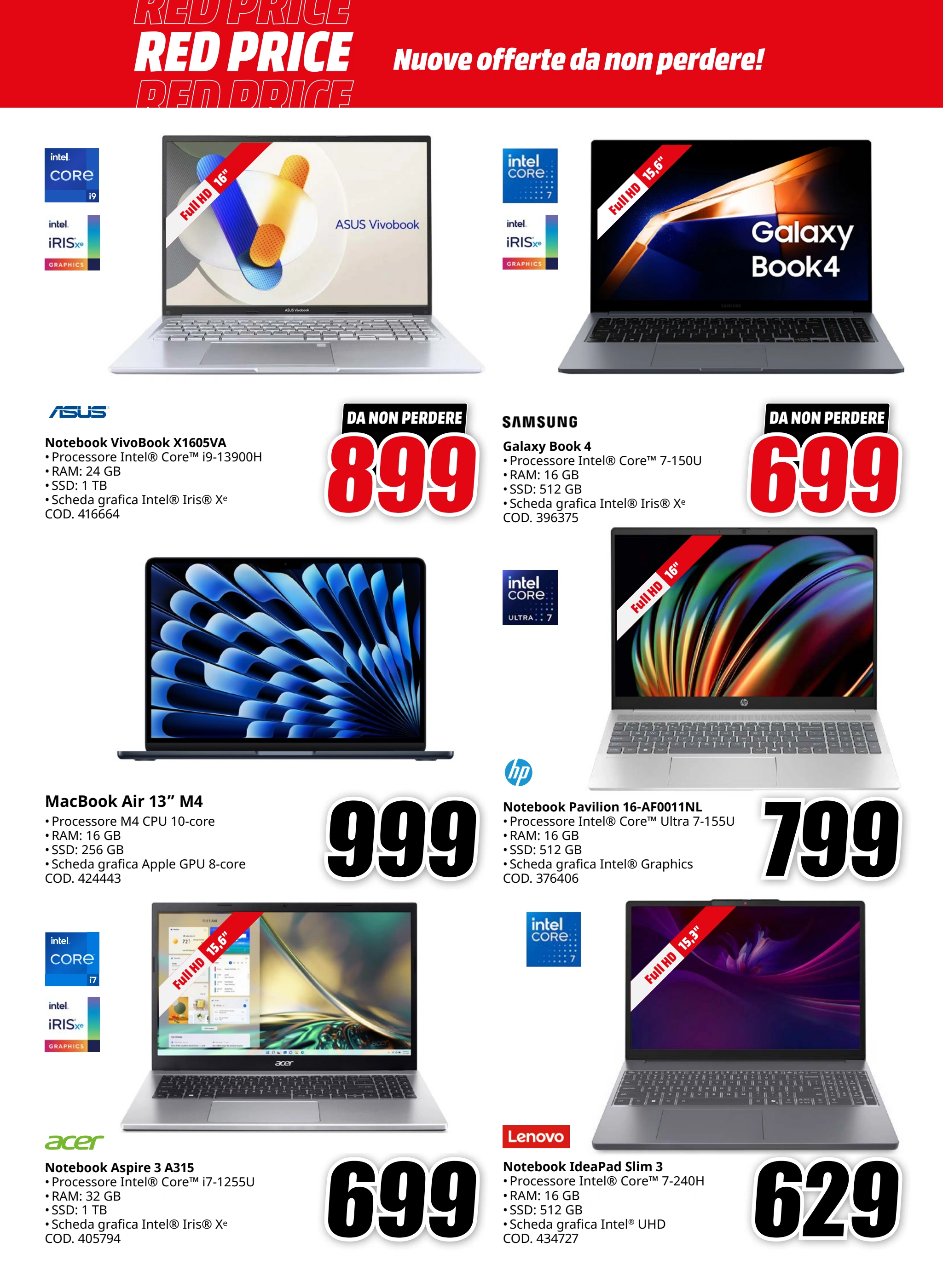 mediaworld - Volantino Mediaworld - Red Price valido dal 13/06 al 24/06 - page: 10
