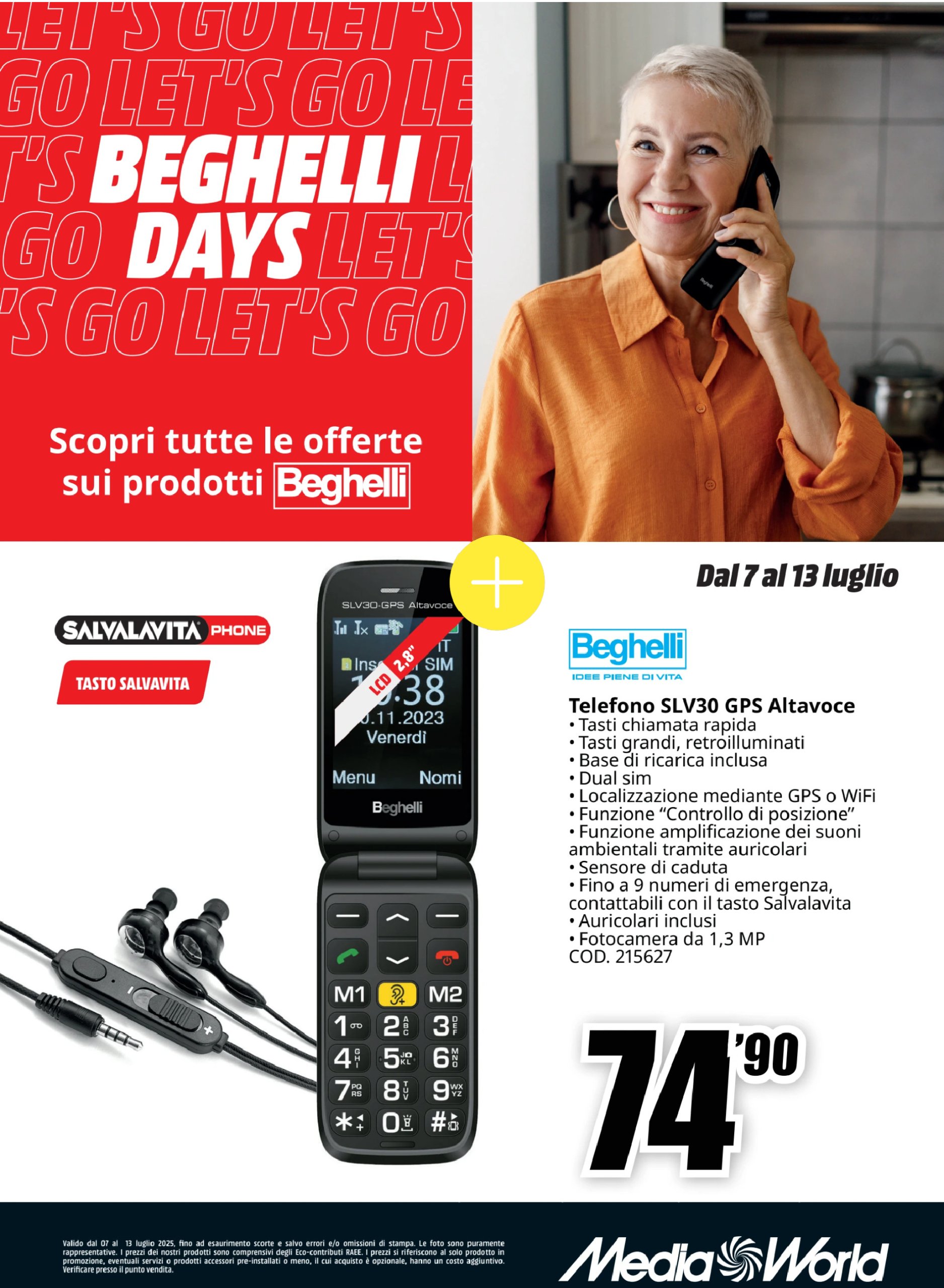 mediaworld - Volantino Mediaworld - Beghelli Days valido dal 07/07 al 13/07 - page: 4