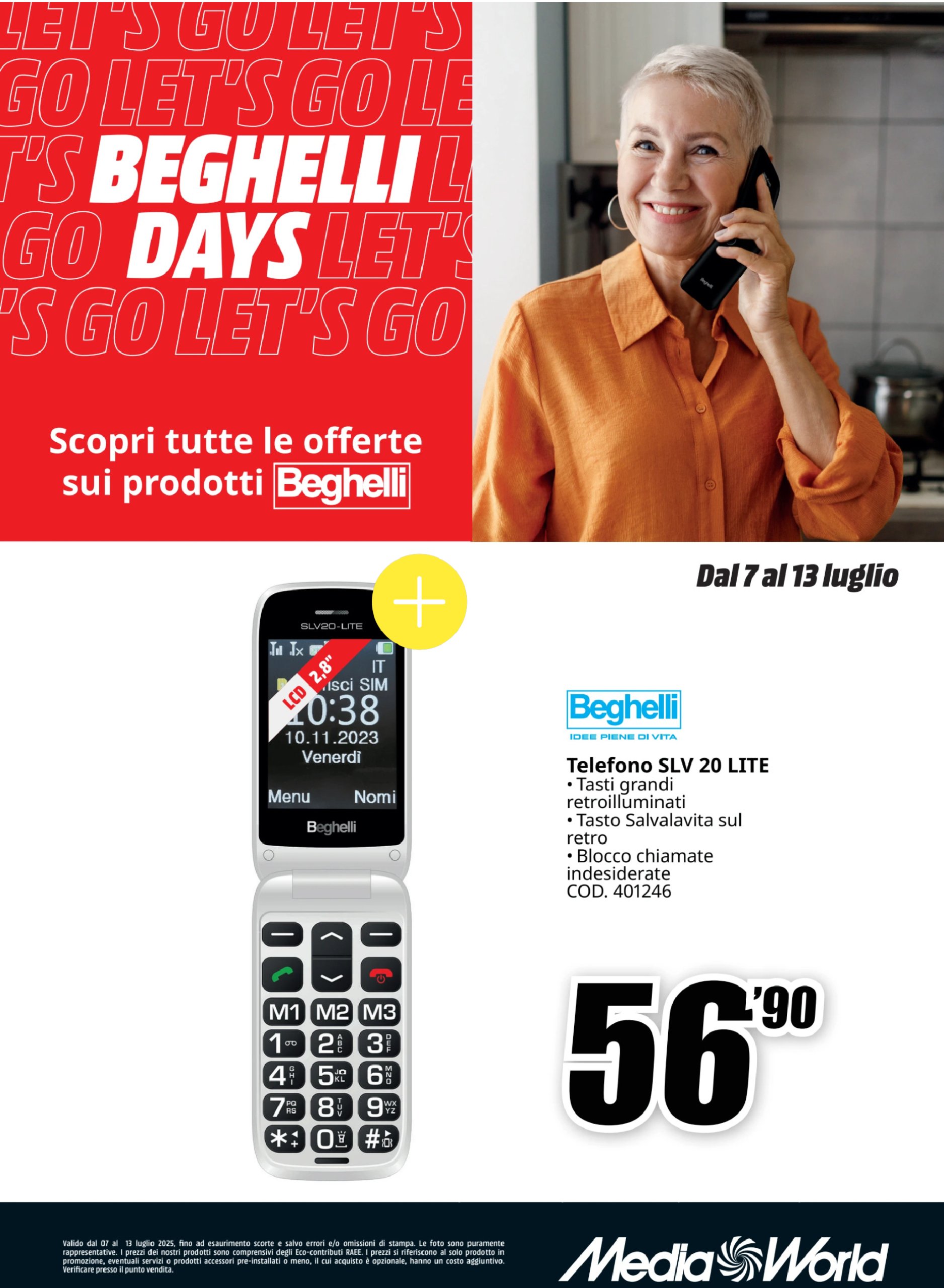 mediaworld - Volantino Mediaworld - Beghelli Days valido dal 07/07 al 13/07 - page: 3