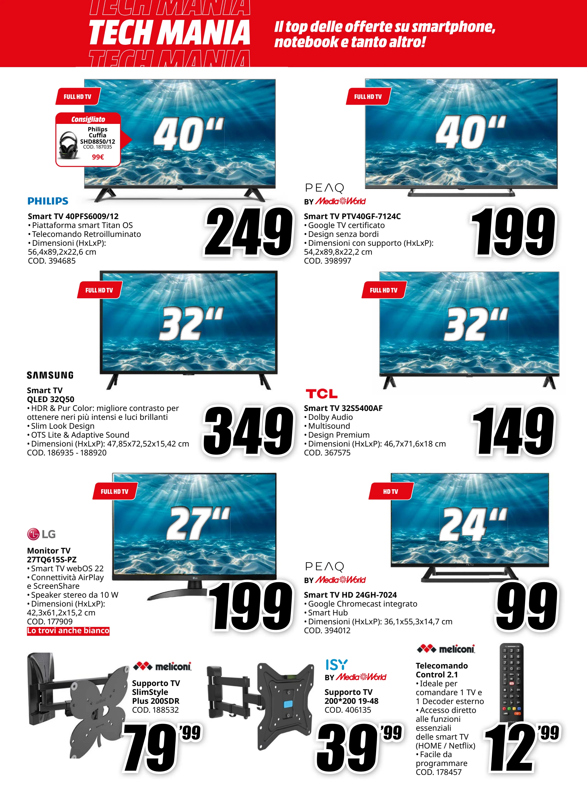 mediaworld - Volantino Mediaworld - Tech mania valido dal 01/07 al 13/07 - page: 20