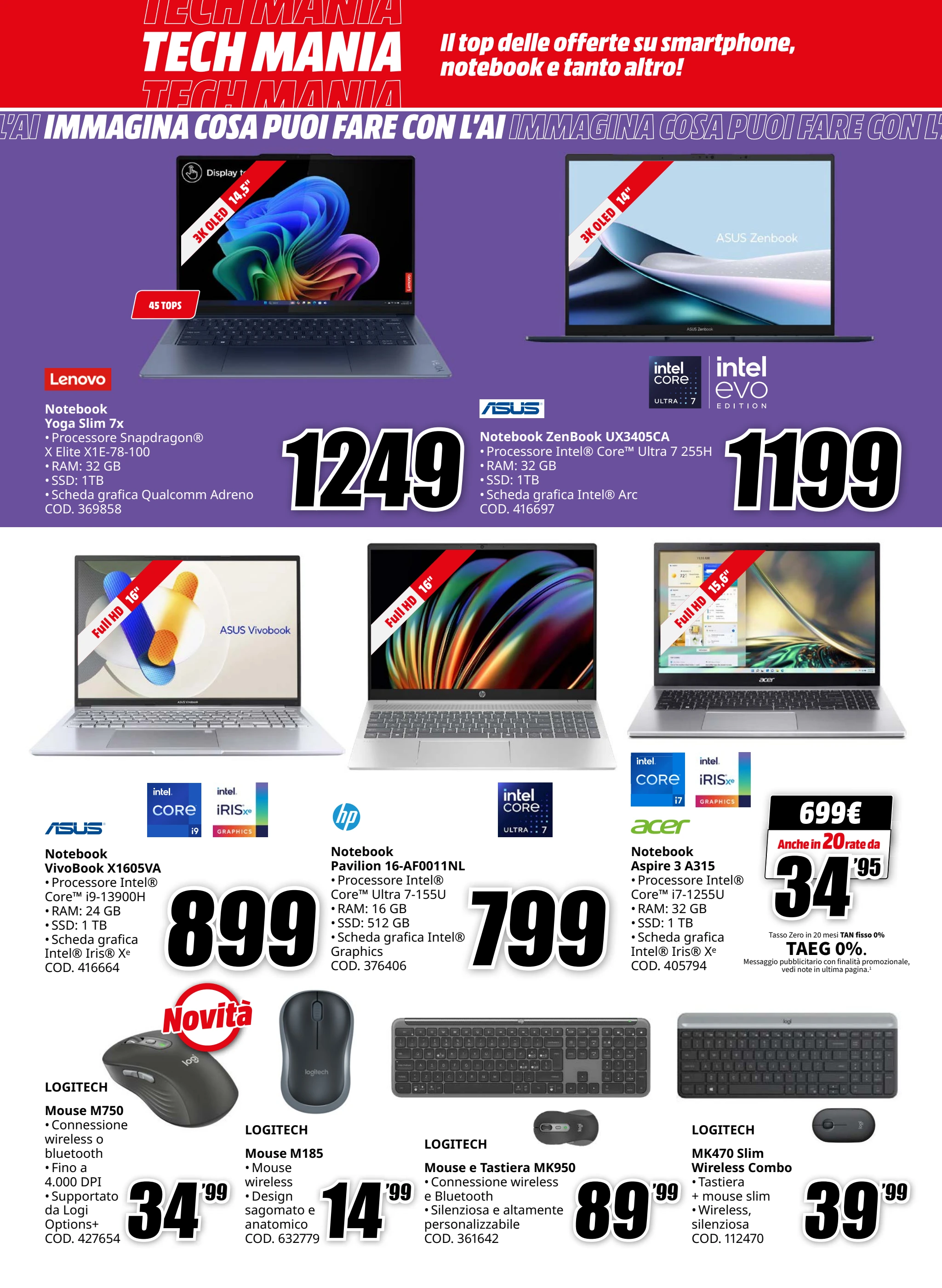 mediaworld - Volantino Mediaworld - Tech mania valido dal 01/07 al 13/07 - page: 10