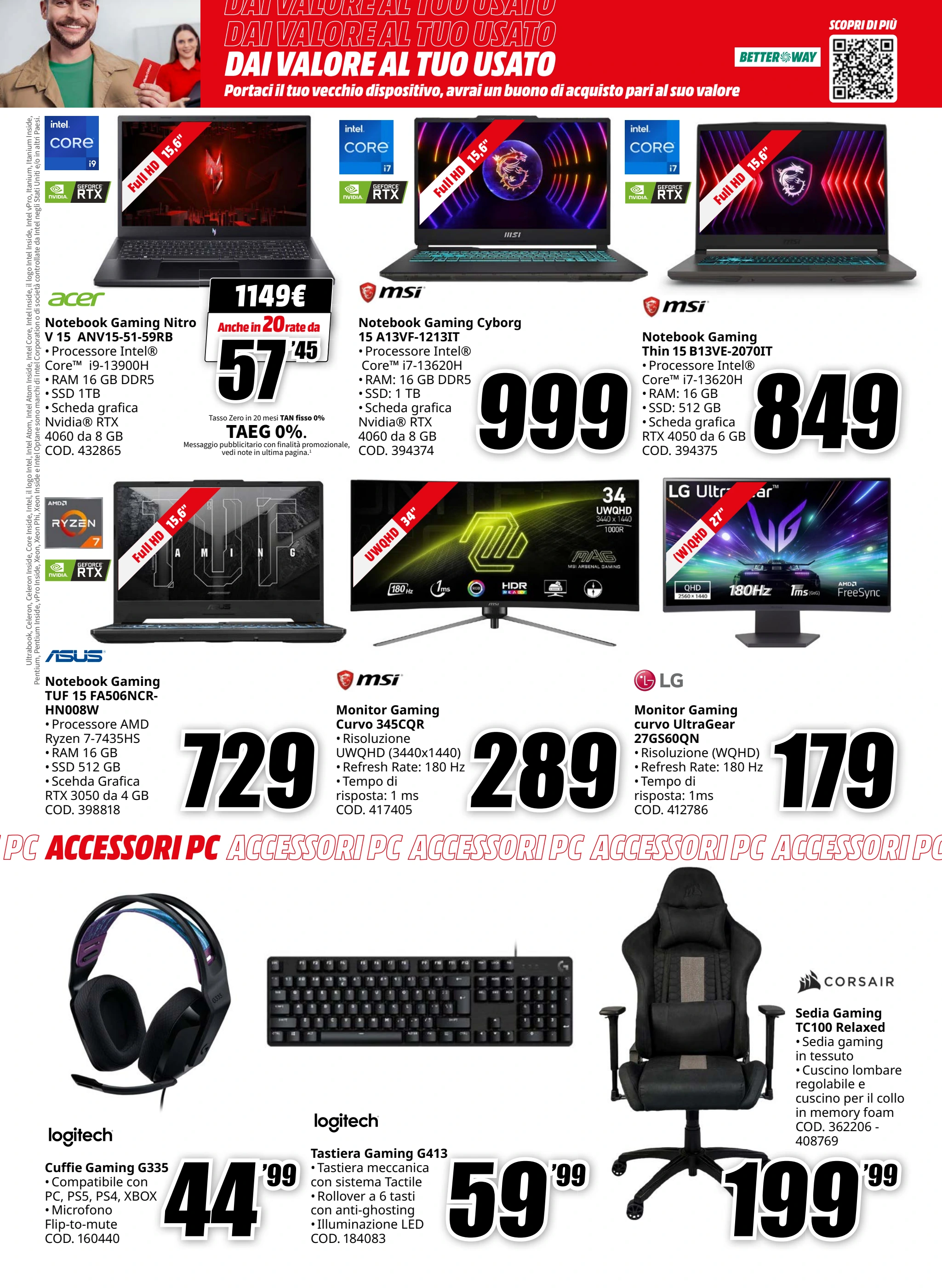 mediaworld - Volantino Mediaworld - Tech mania valido dal 01/07 al 13/07 - page: 15