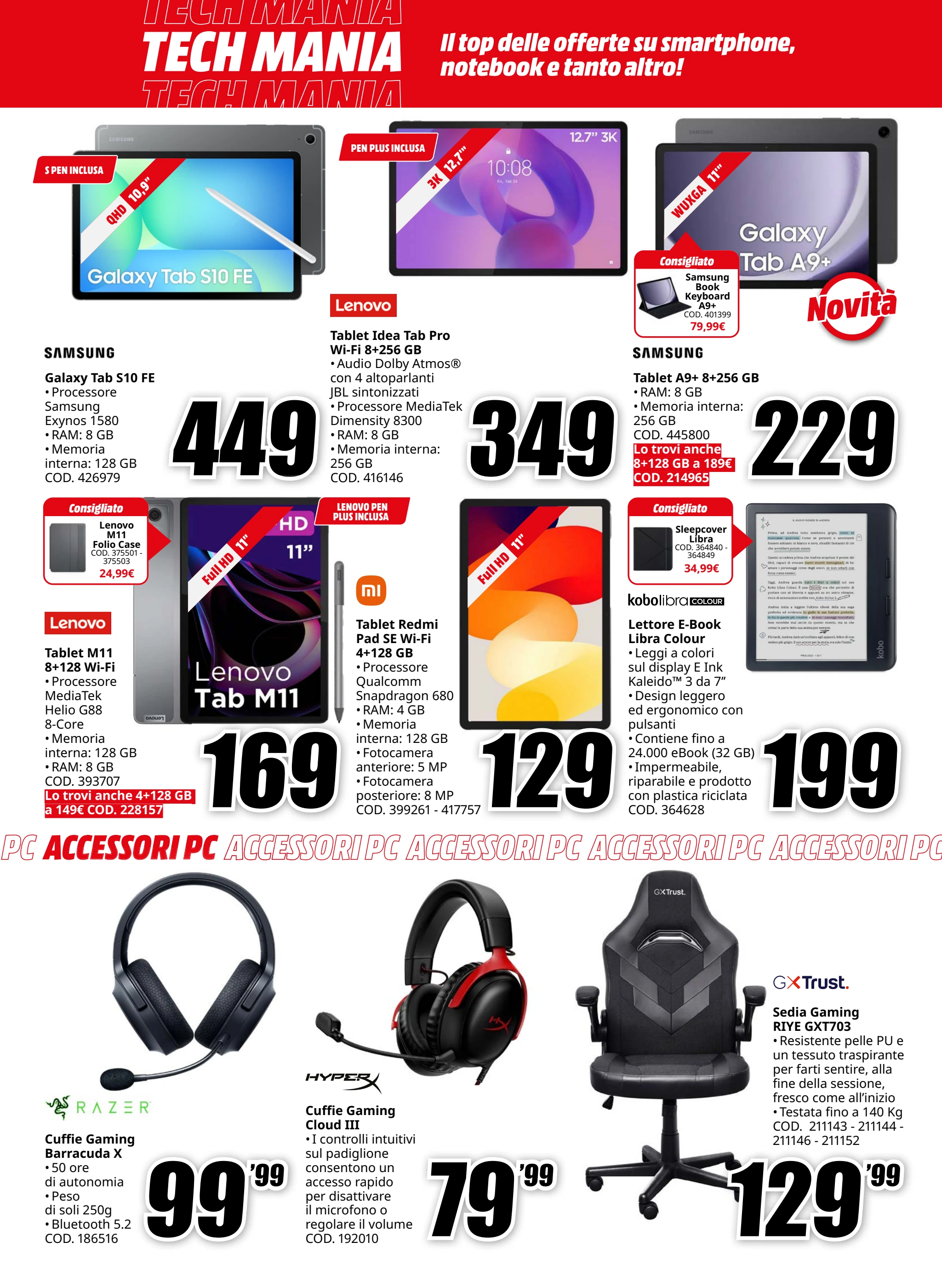 mediaworld - Volantino Mediaworld - Tech mania valido dal 01/07 al 13/07 - page: 14