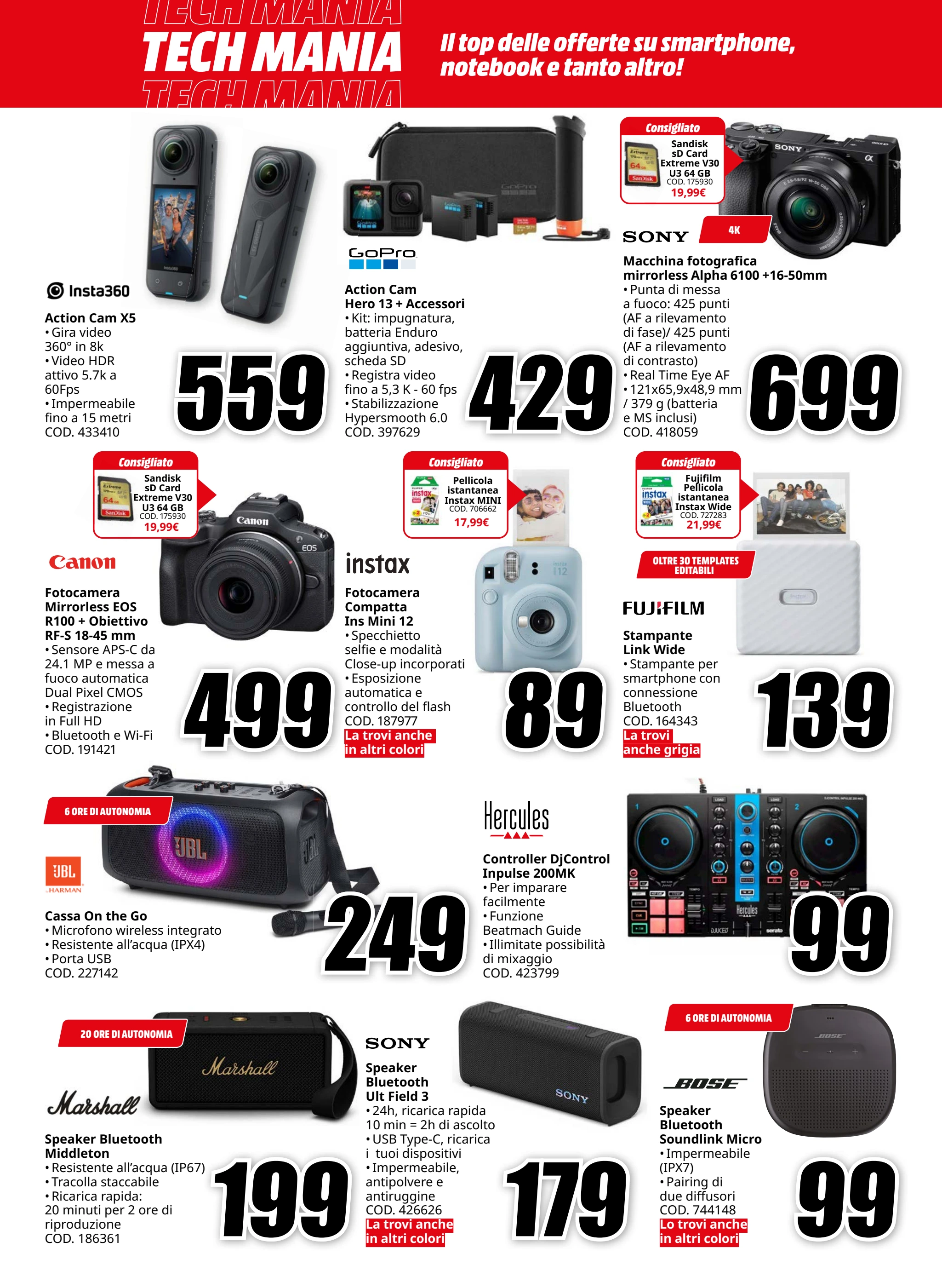mediaworld - Volantino Mediaworld - Tech mania valido dal 01/07 al 13/07 - page: 22