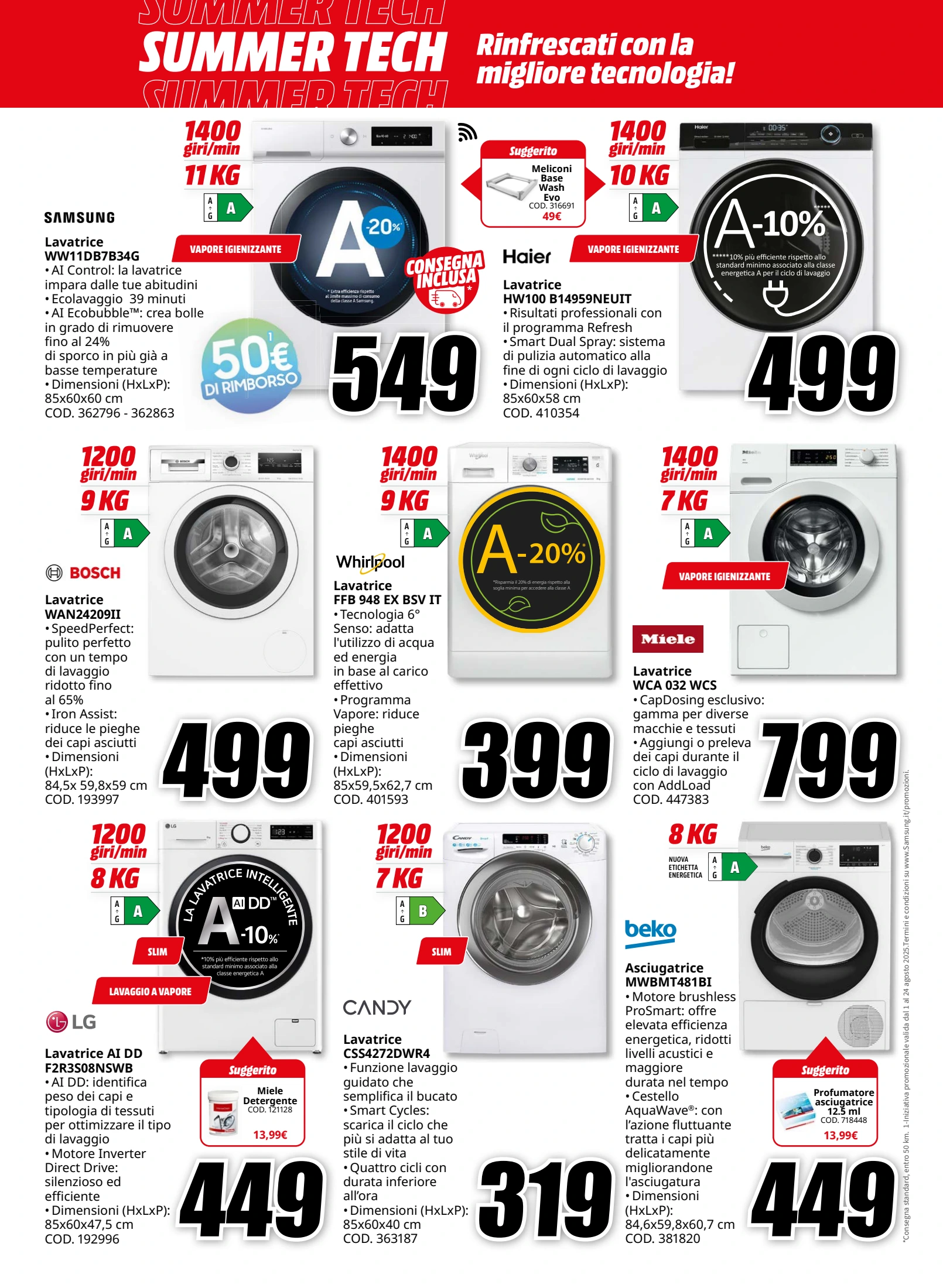 mediaworld - Volantino Mediaworld - Summer Tech valido dal 01/08 al 10/08 - page: 4