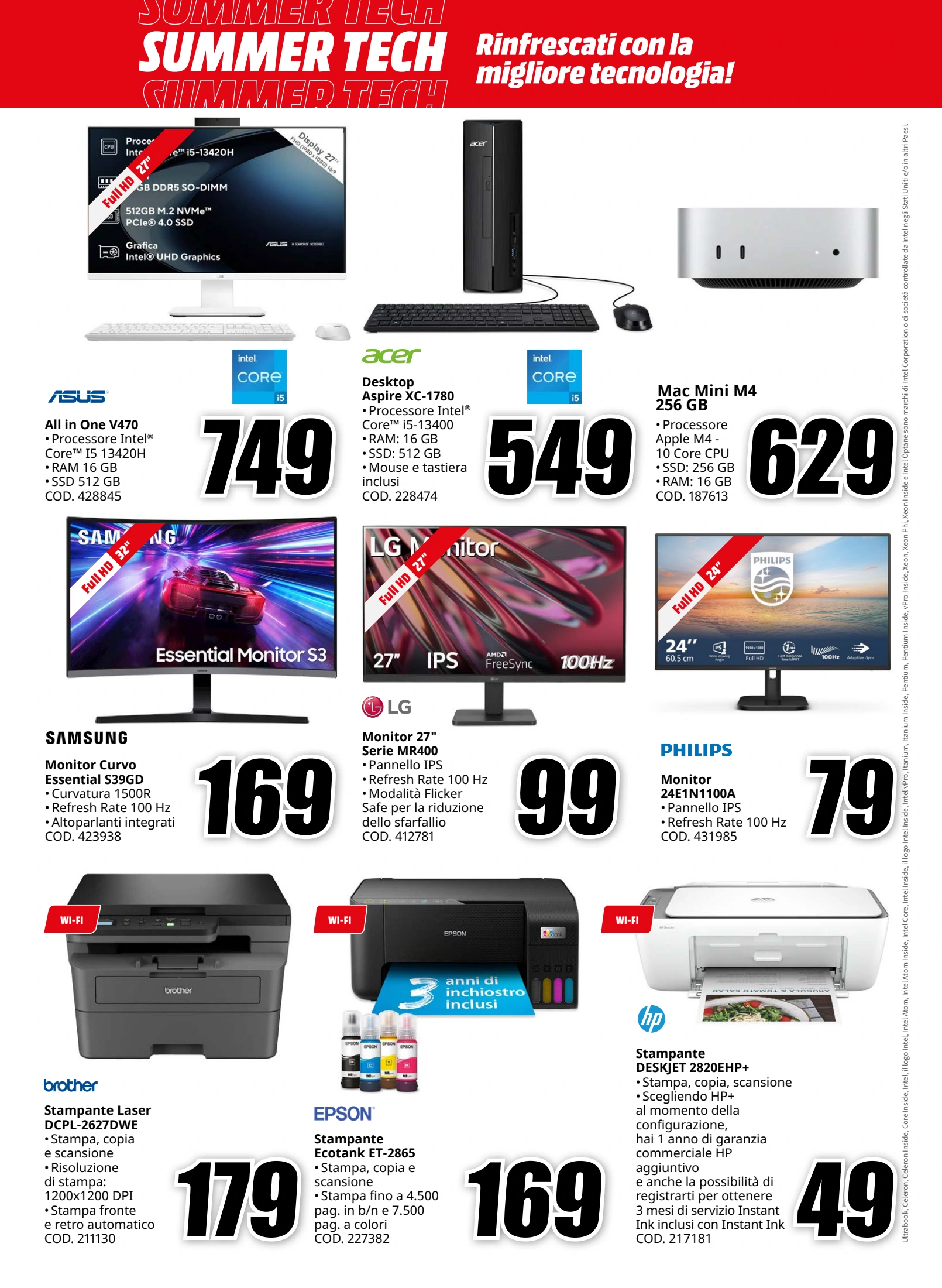 mediaworld - Volantino Mediaworld - Summer Tech valido dal 01/08 al 10/08 - page: 24