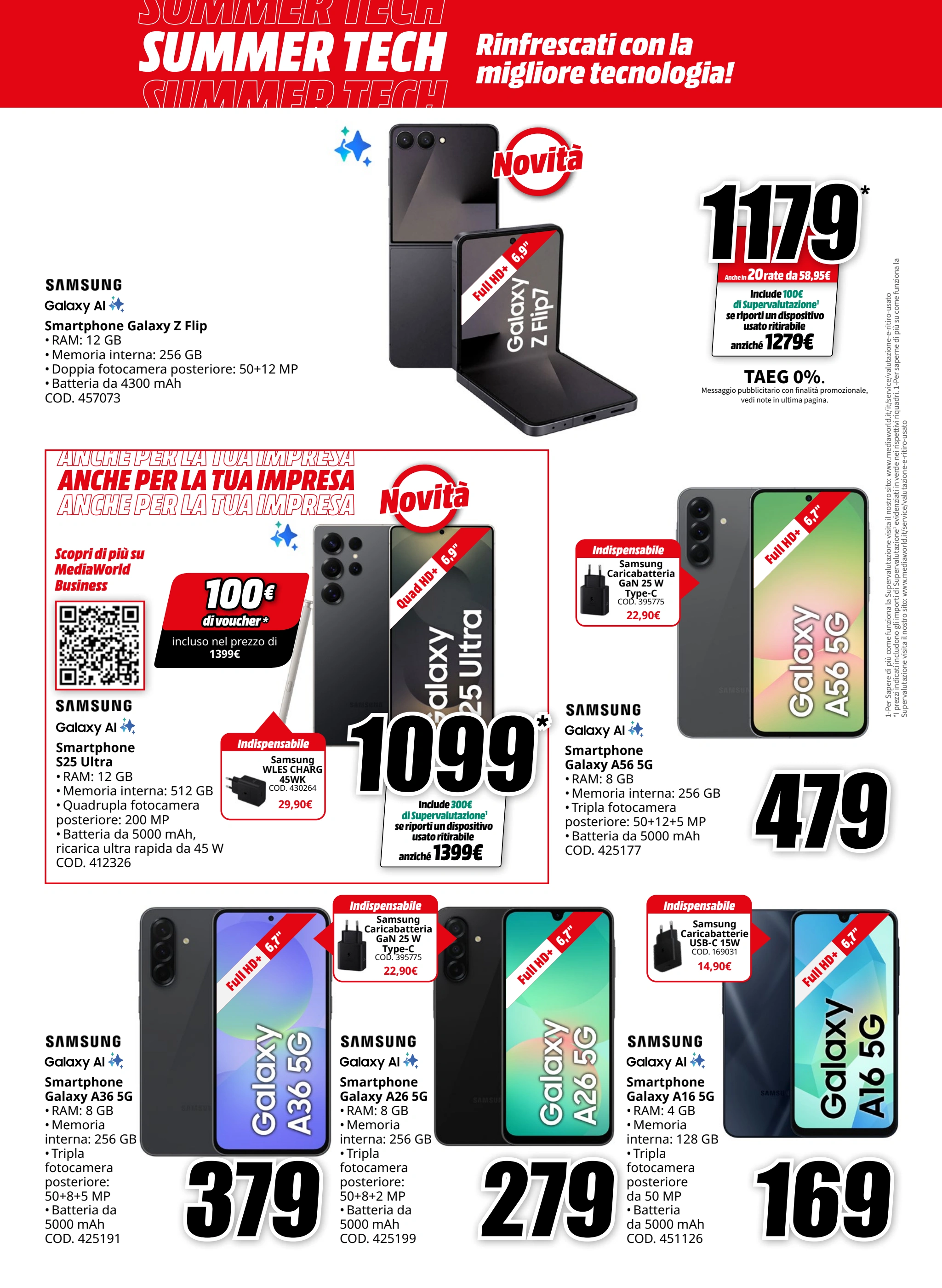 mediaworld - Volantino Mediaworld - Summer Tech valido dal 01/08 al 10/08 - page: 16