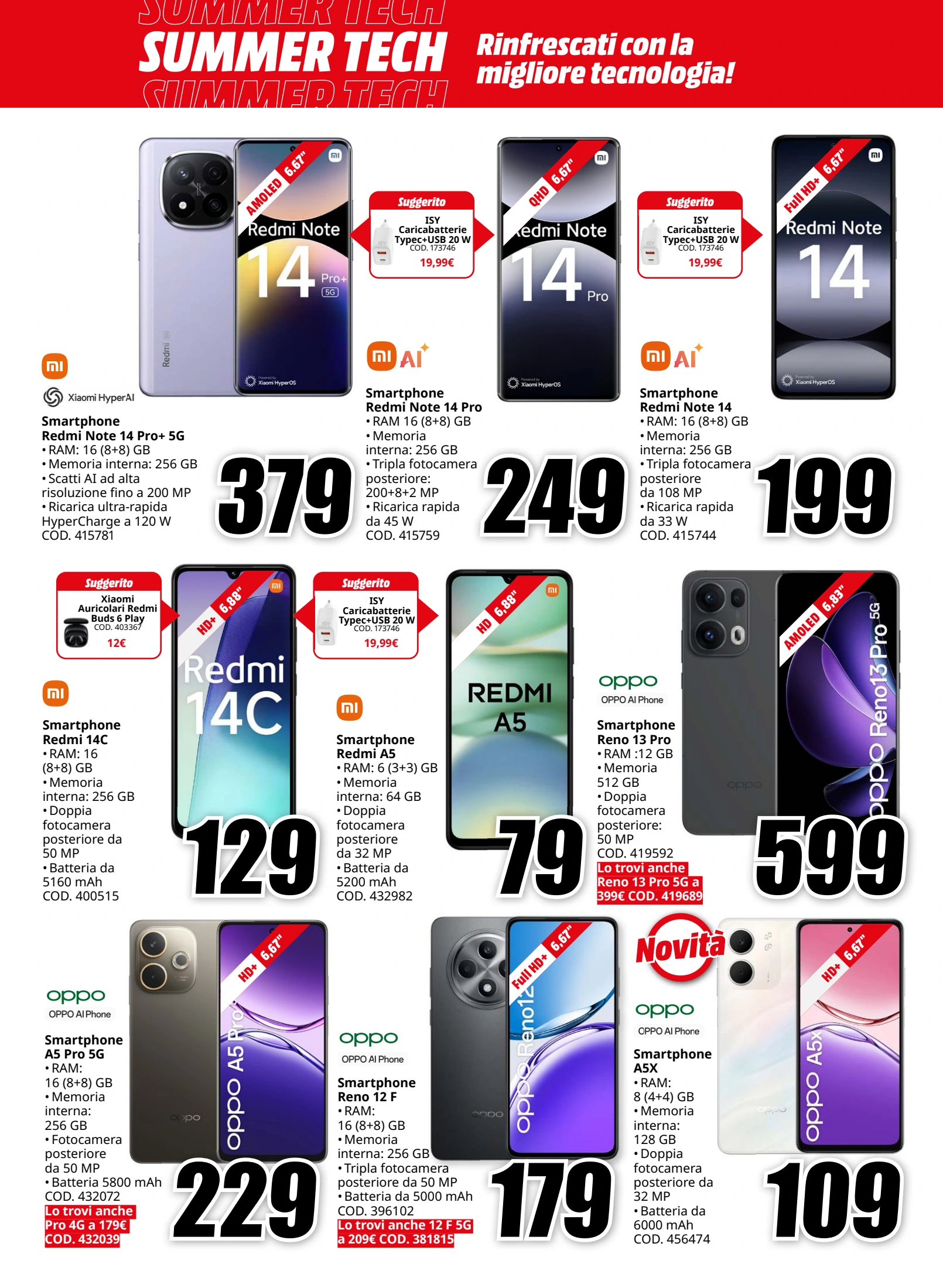 mediaworld - Volantino Mediaworld - Summer Tech valido dal 01/08 al 10/08 - page: 18