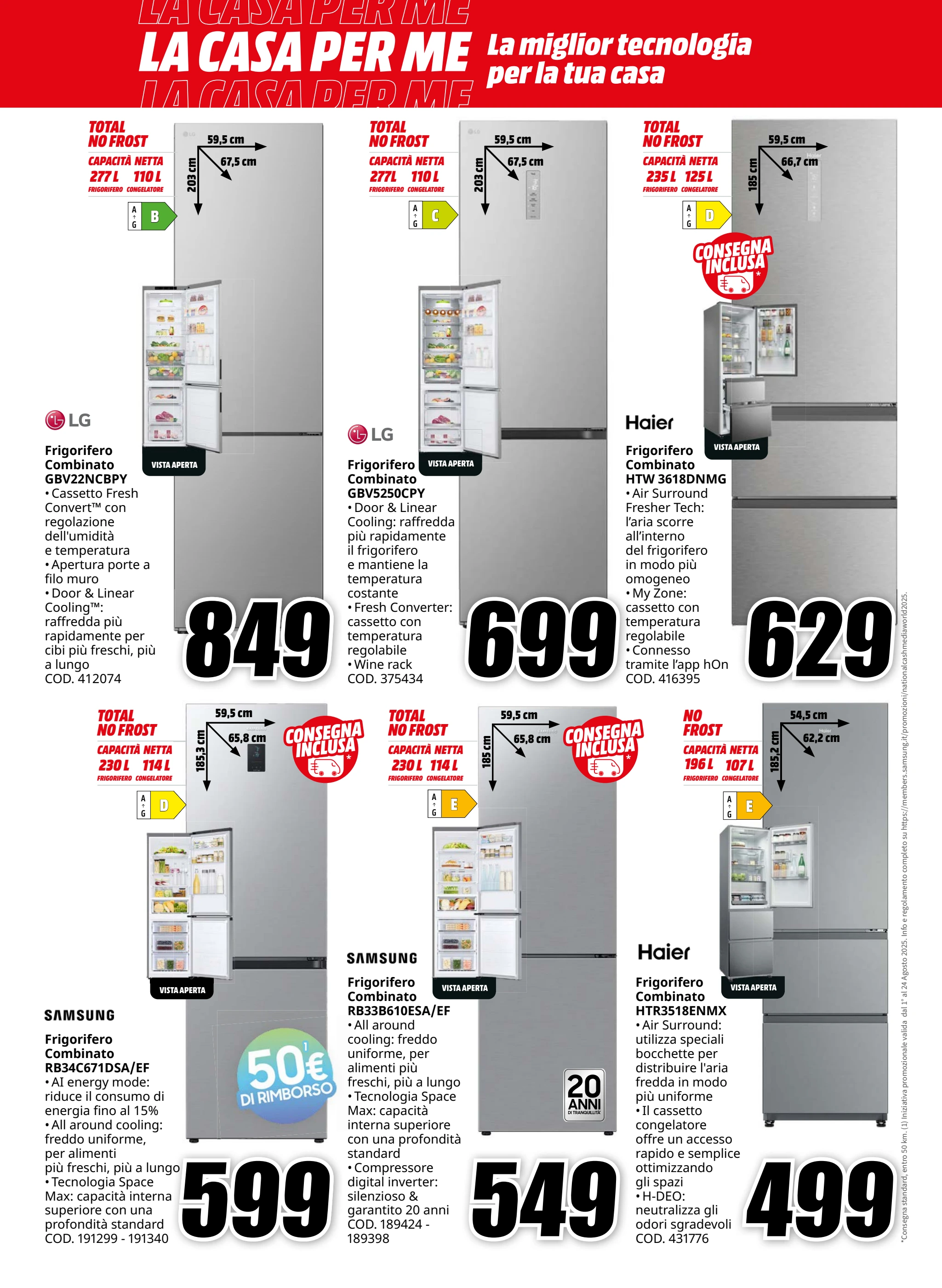 mediaworld - Volantino Mediaworld - La Casa per Me valido dal 07/08 al 24/08 - page: 2