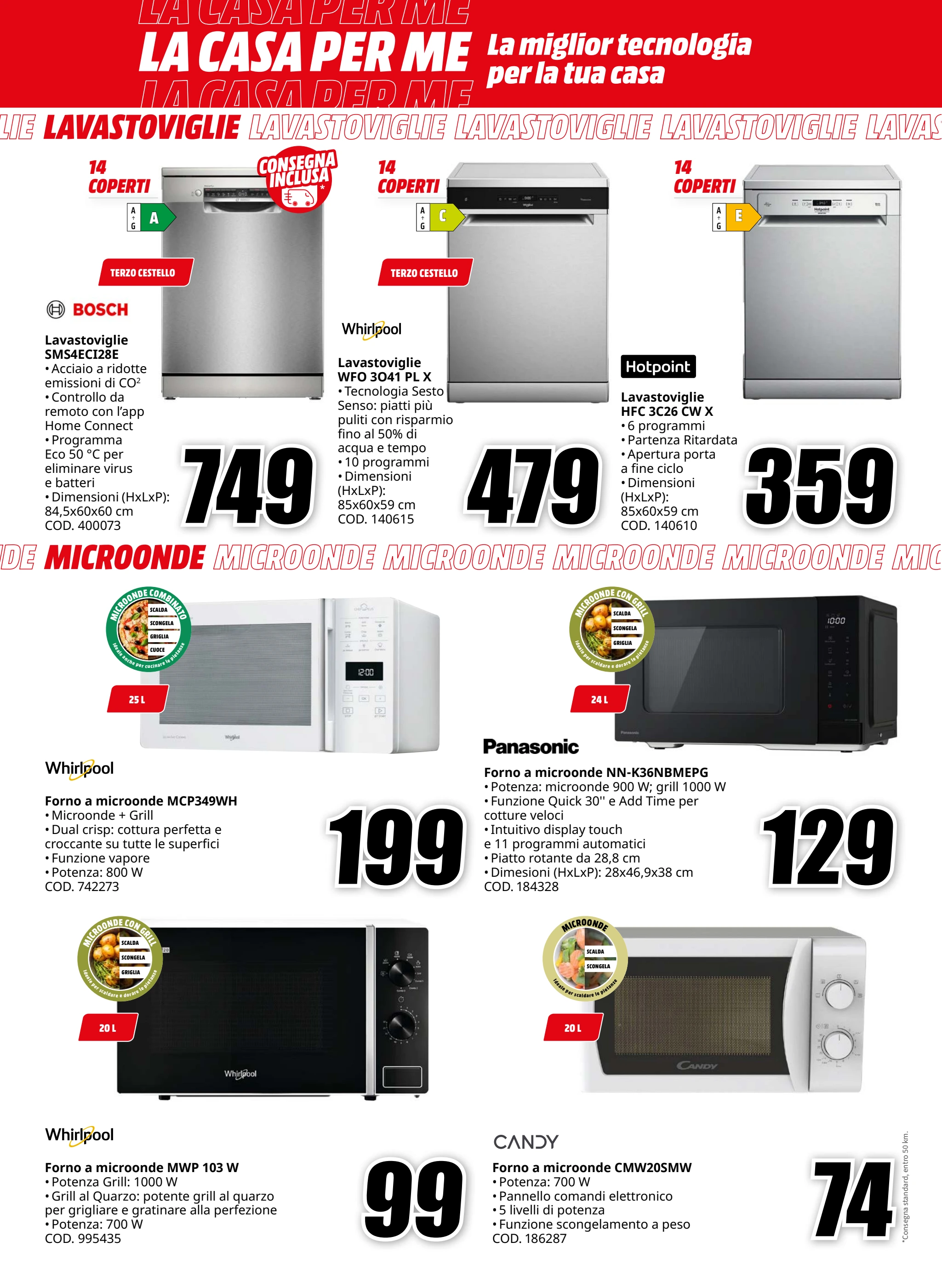 mediaworld - Volantino Mediaworld - La Casa per Me valido dal 07/08 al 24/08 - page: 14