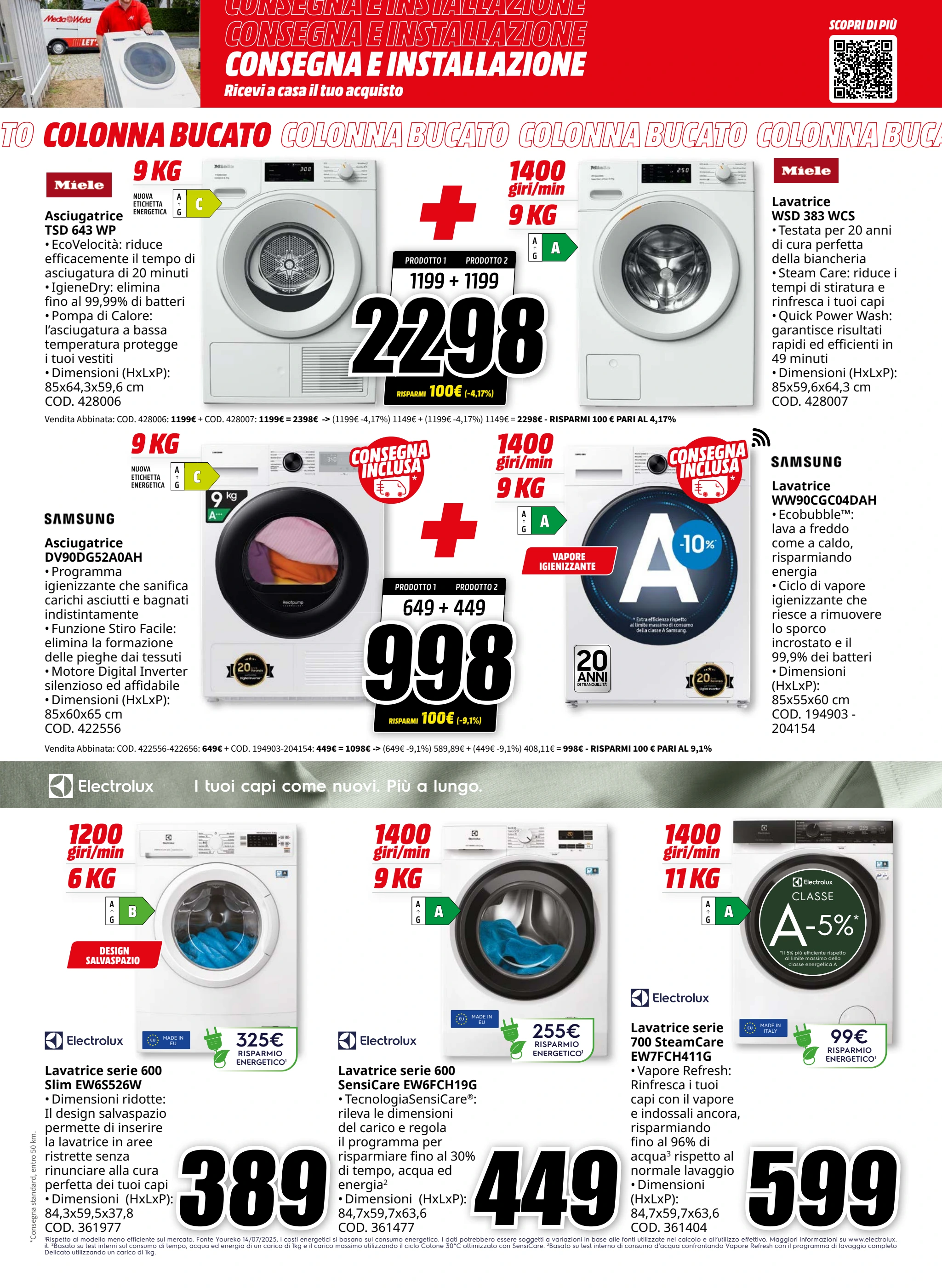 mediaworld - Volantino Mediaworld - La Casa per Me valido dal 07/08 al 24/08 - page: 13
