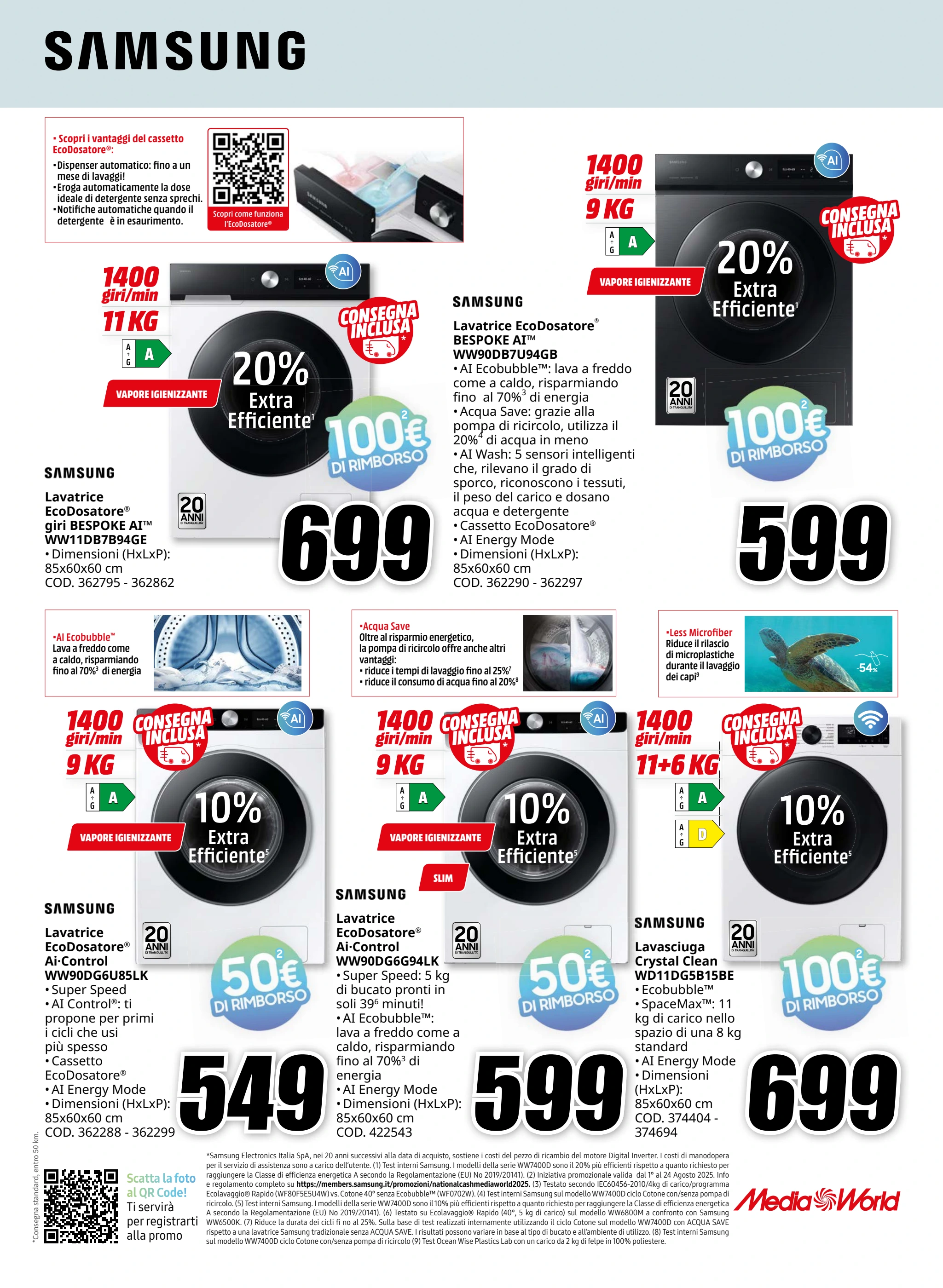 mediaworld - Volantino Mediaworld - La Casa per Me valido dal 07/08 al 24/08 - page: 7