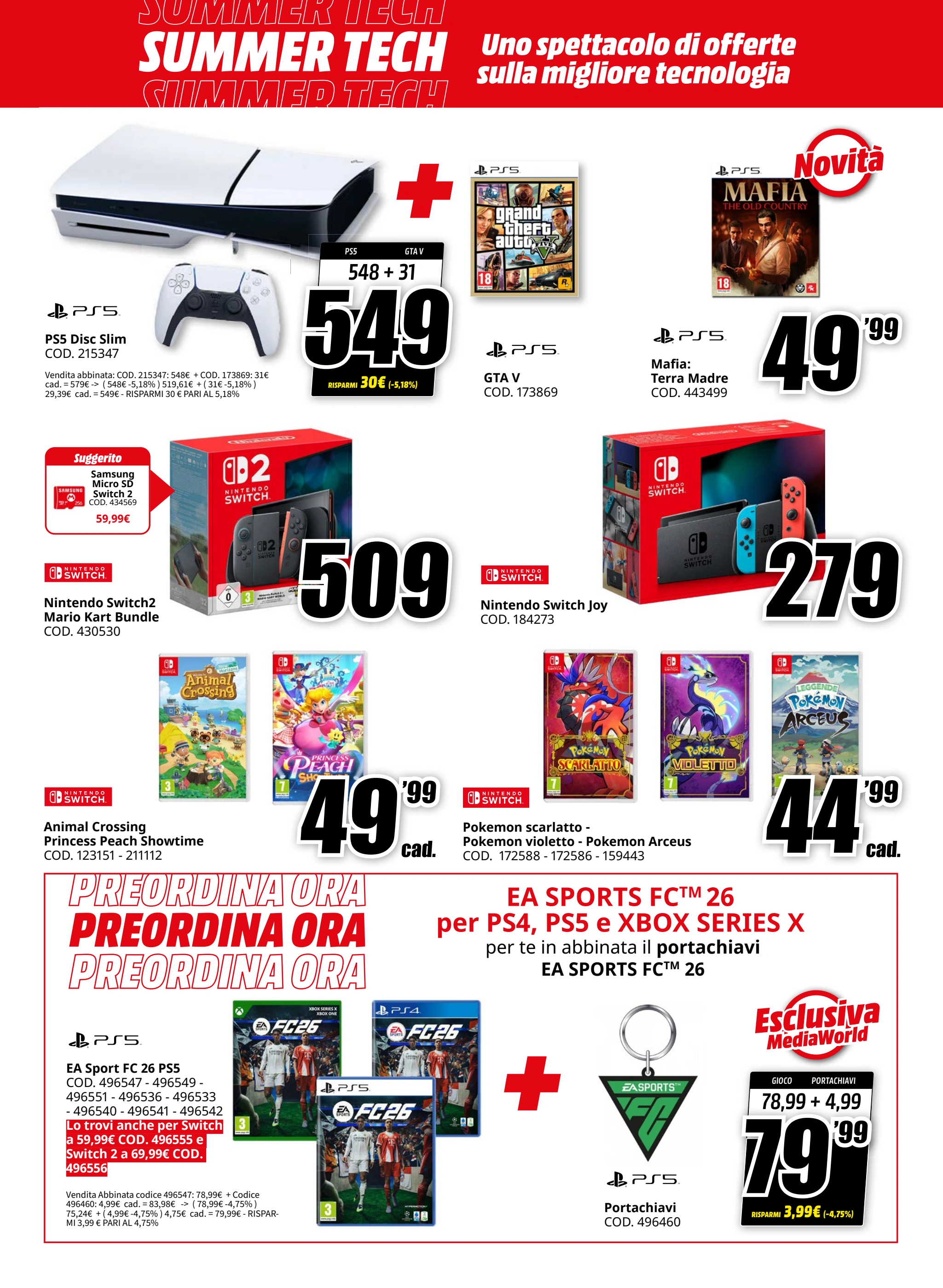 mediaworld - Volantino Mediaworld valido dal 11/08 al 20/08 - page: 18