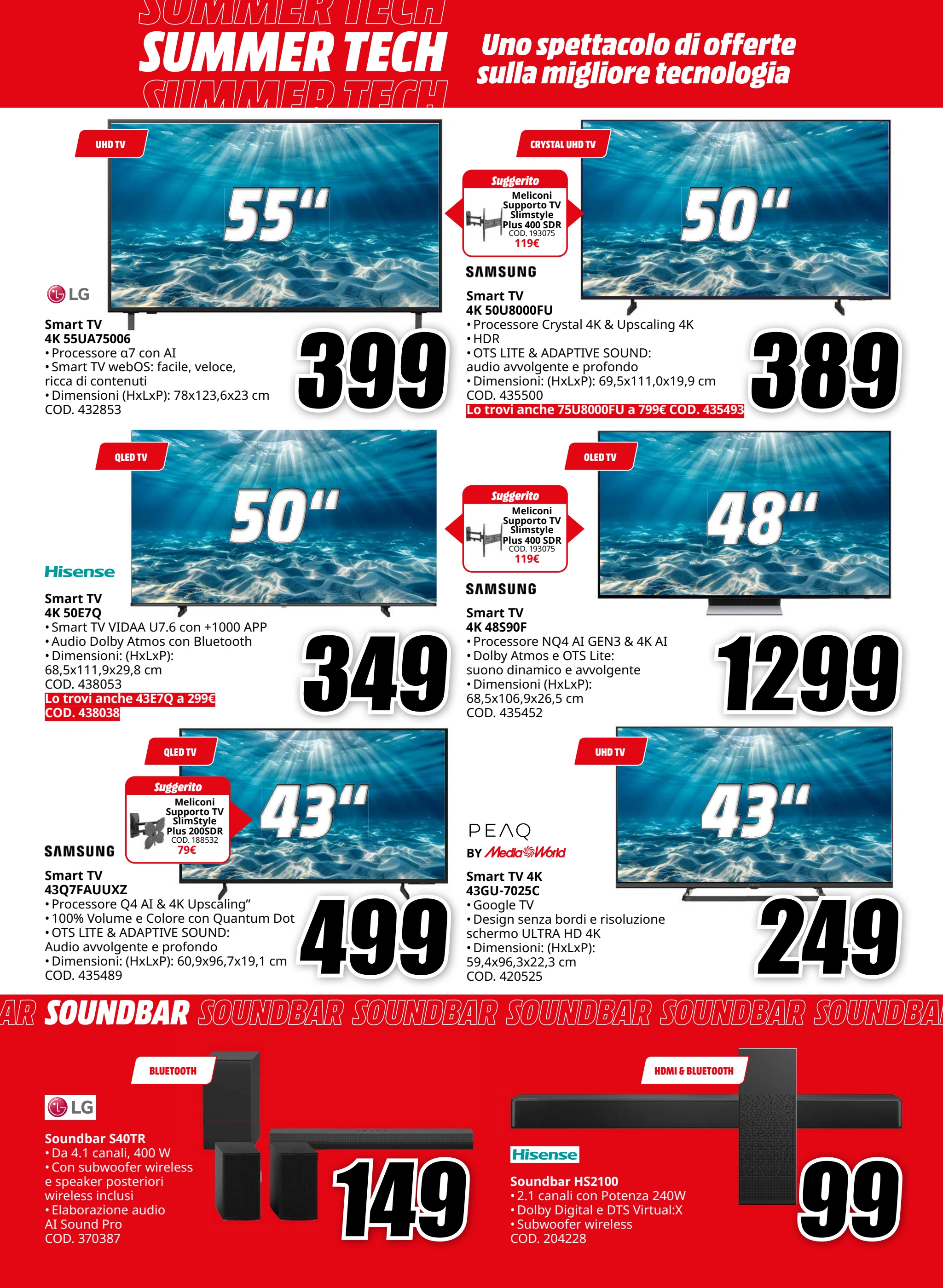 mediaworld - Volantino Mediaworld valido dal 11/08 al 20/08 - page: 4