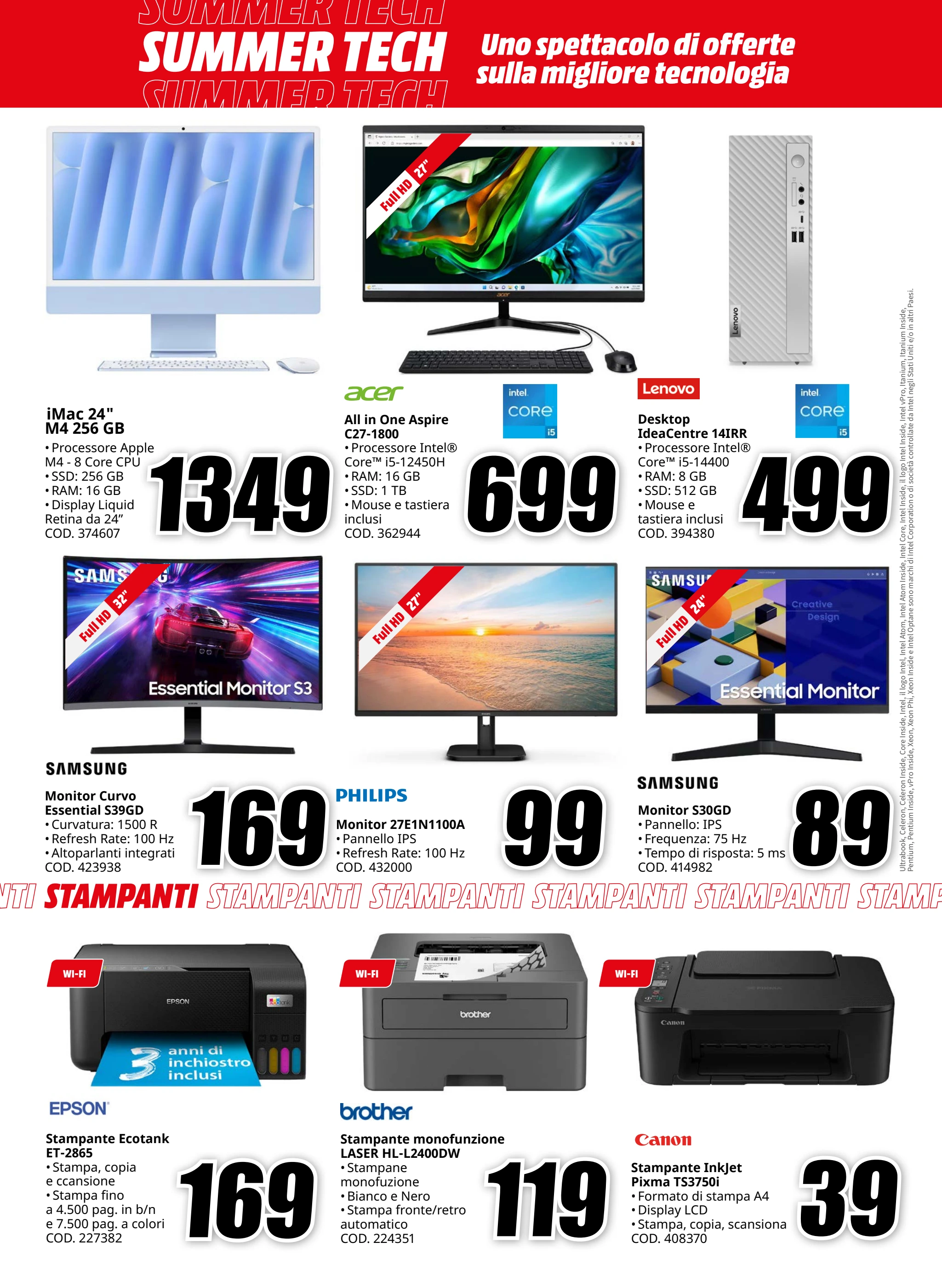 mediaworld - Volantino Mediaworld valido dal 11/08 al 20/08 - page: 14