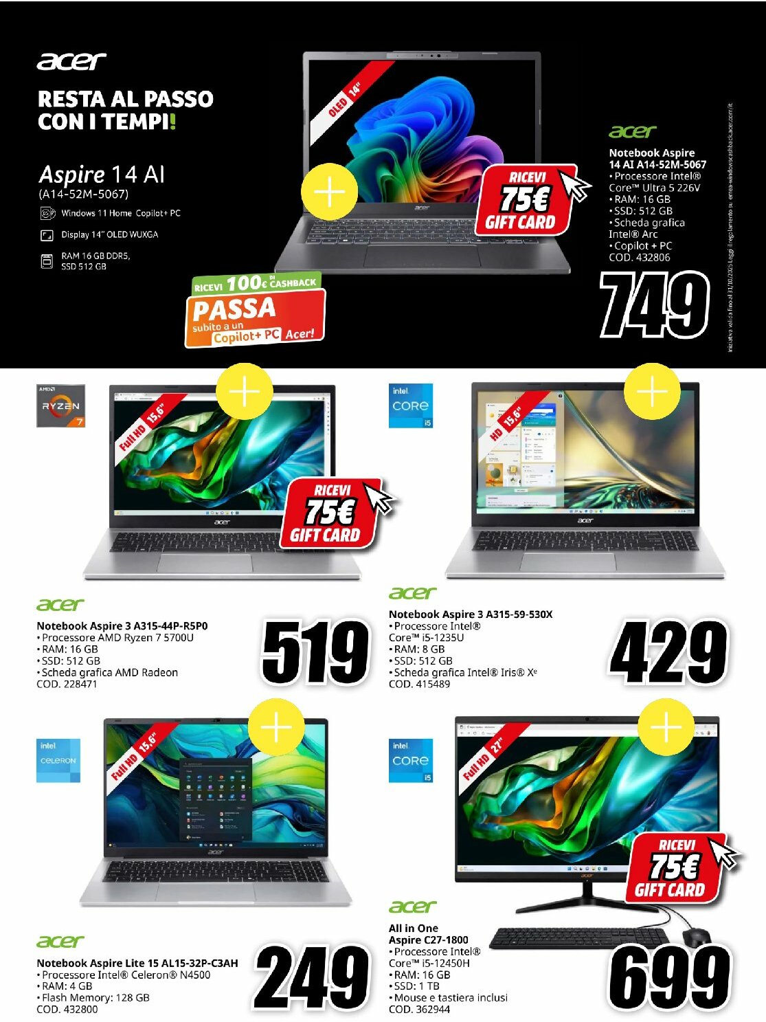 mediaworld - Volantino Mediaworld - Back to school valido dal 21/08 al 31/08 - page: 8
