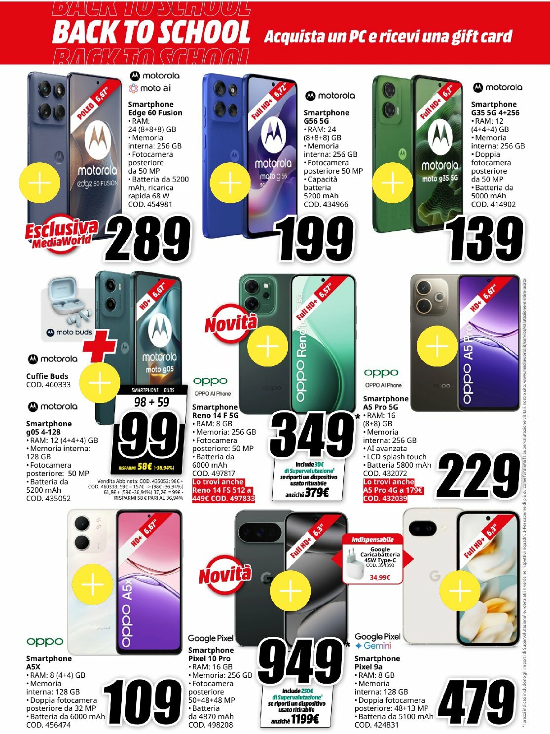 mediaworld - Volantino Mediaworld - Back to school valido dal 21/08 al 31/08 - page: 18