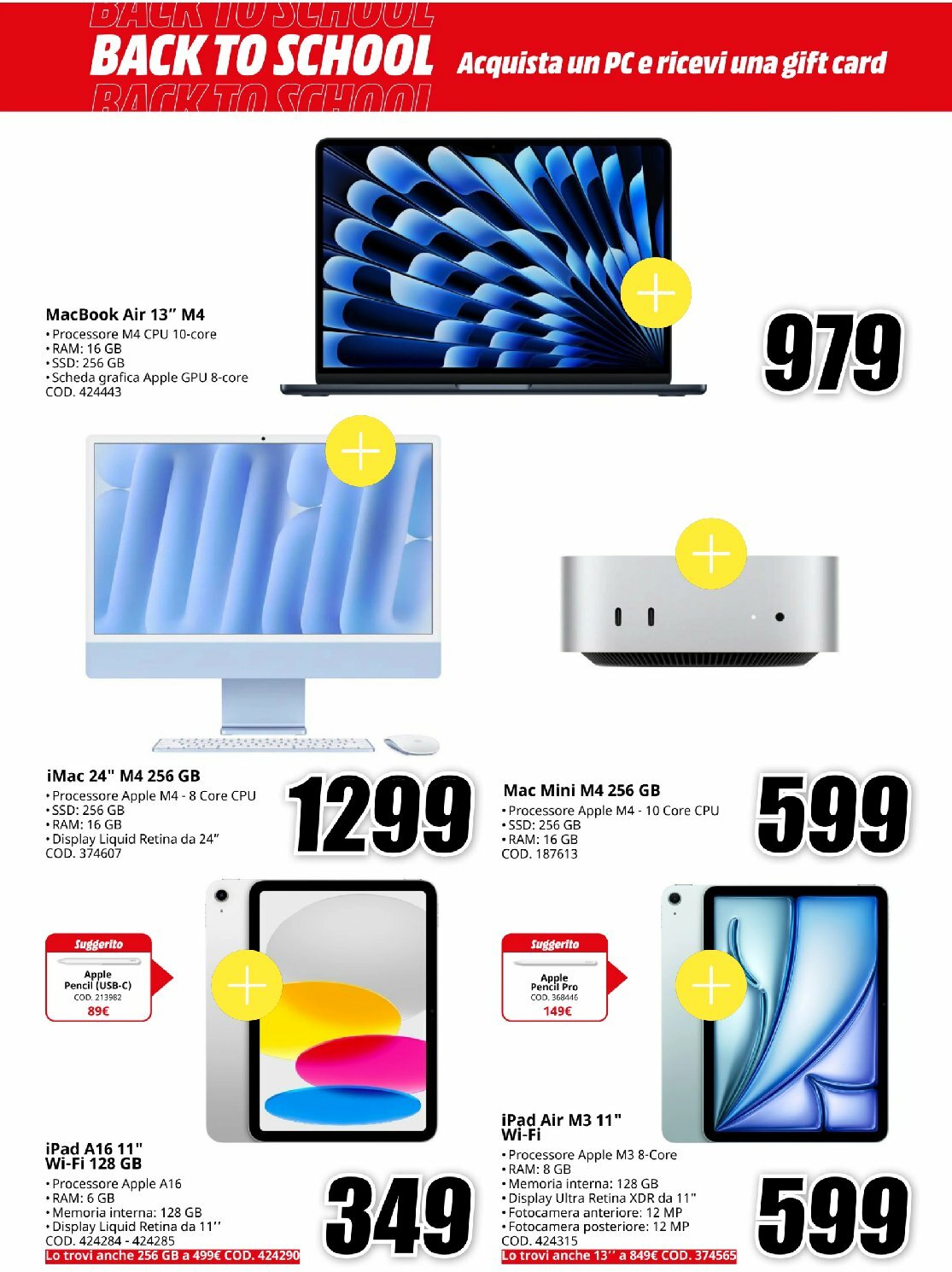 mediaworld - Volantino Mediaworld - Back to school valido dal 21/08 al 31/08 - page: 10