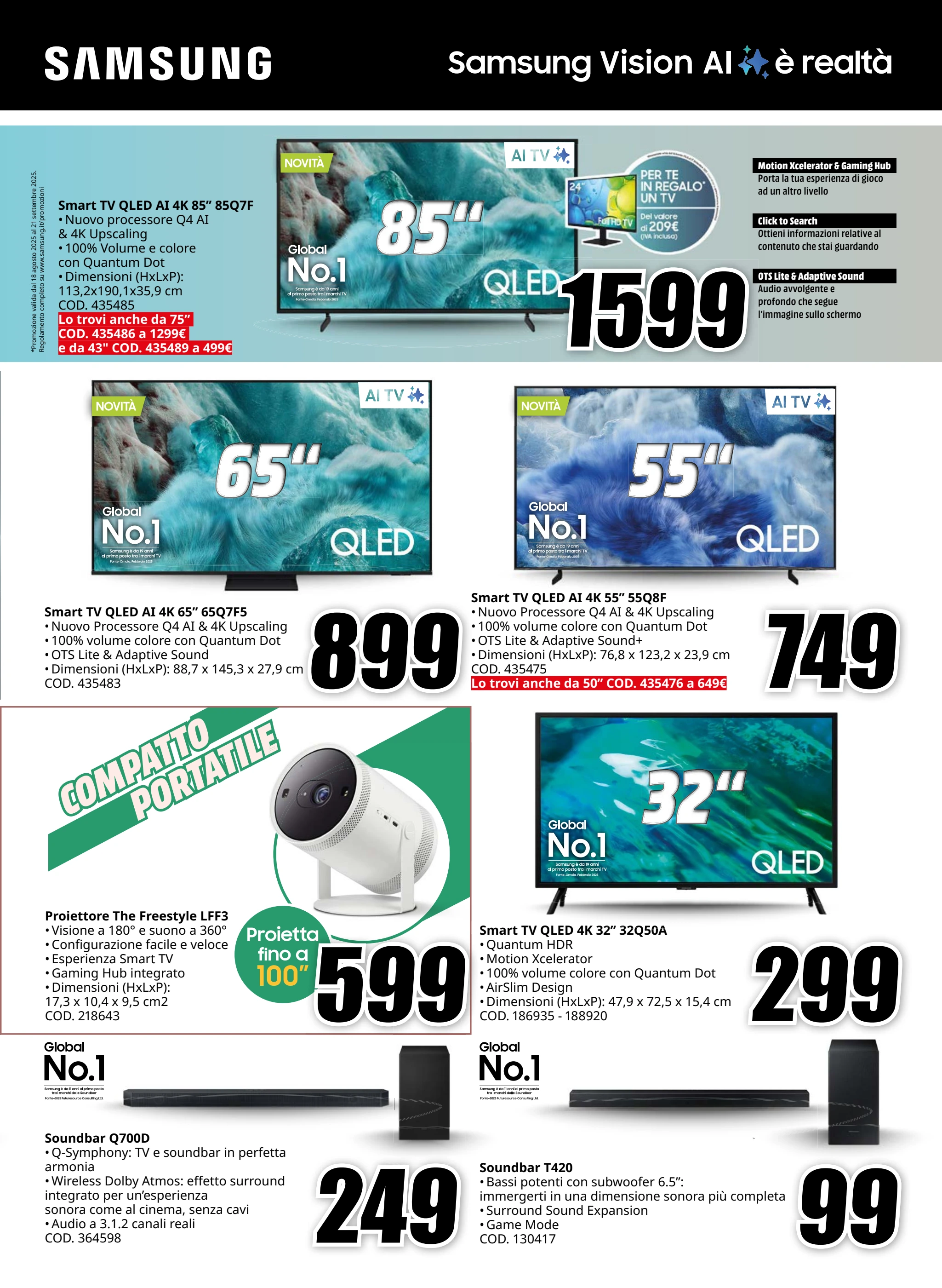 mediaworld - Volantino Mediaworld - Guarda che Spettacolo valido dal 27/08 al 07/09 - page: 3
