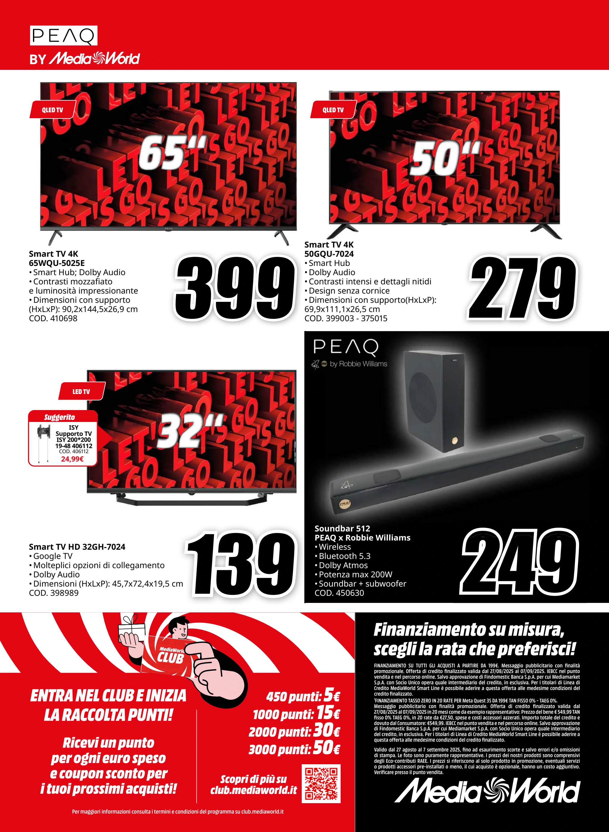 mediaworld - Volantino Mediaworld - Guarda che Spettacolo valido dal 27/08 al 07/09 - page: 16