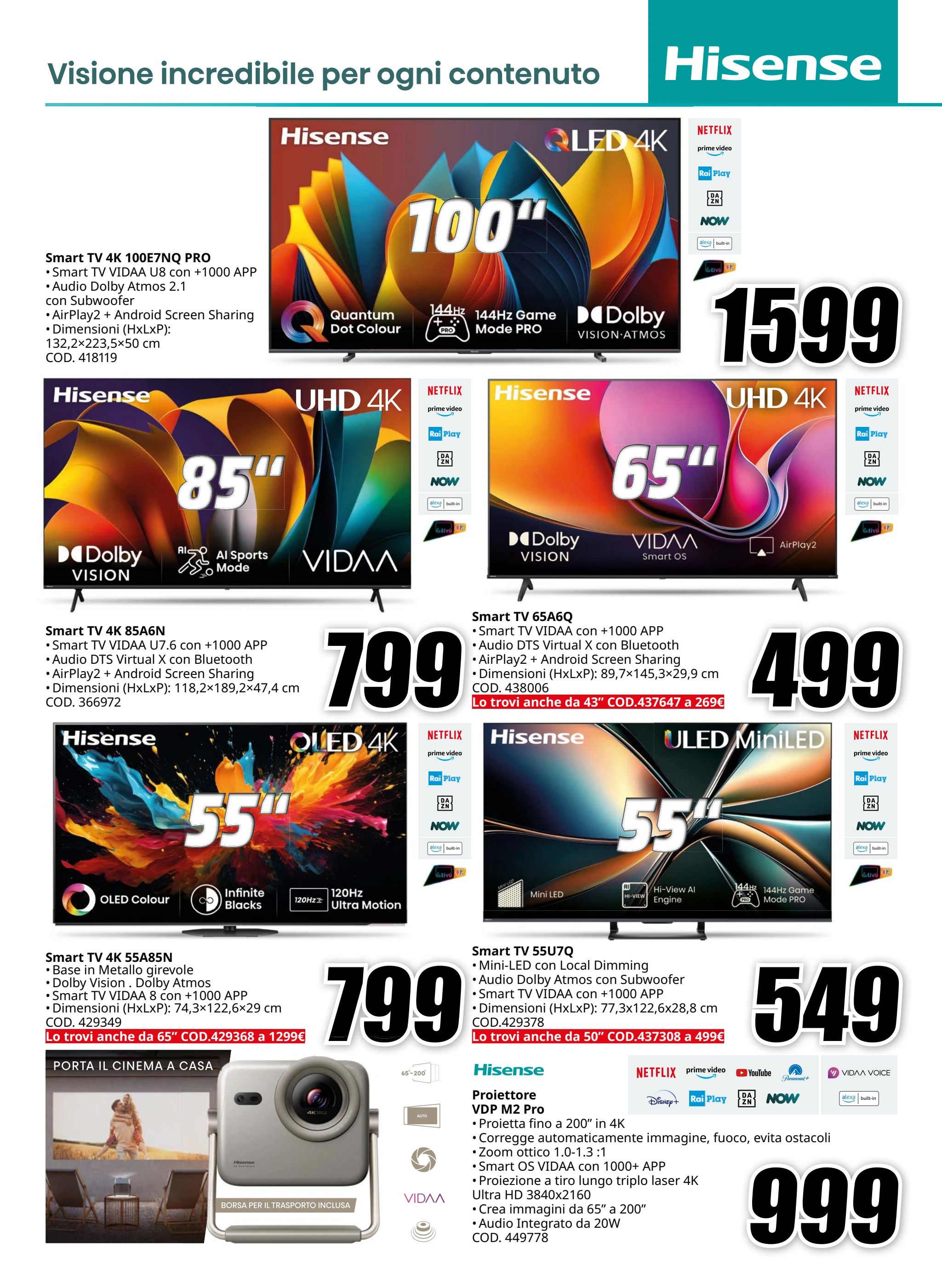 mediaworld - Volantino Mediaworld - Guarda che Spettacolo valido dal 27/08 al 07/09 - page: 6