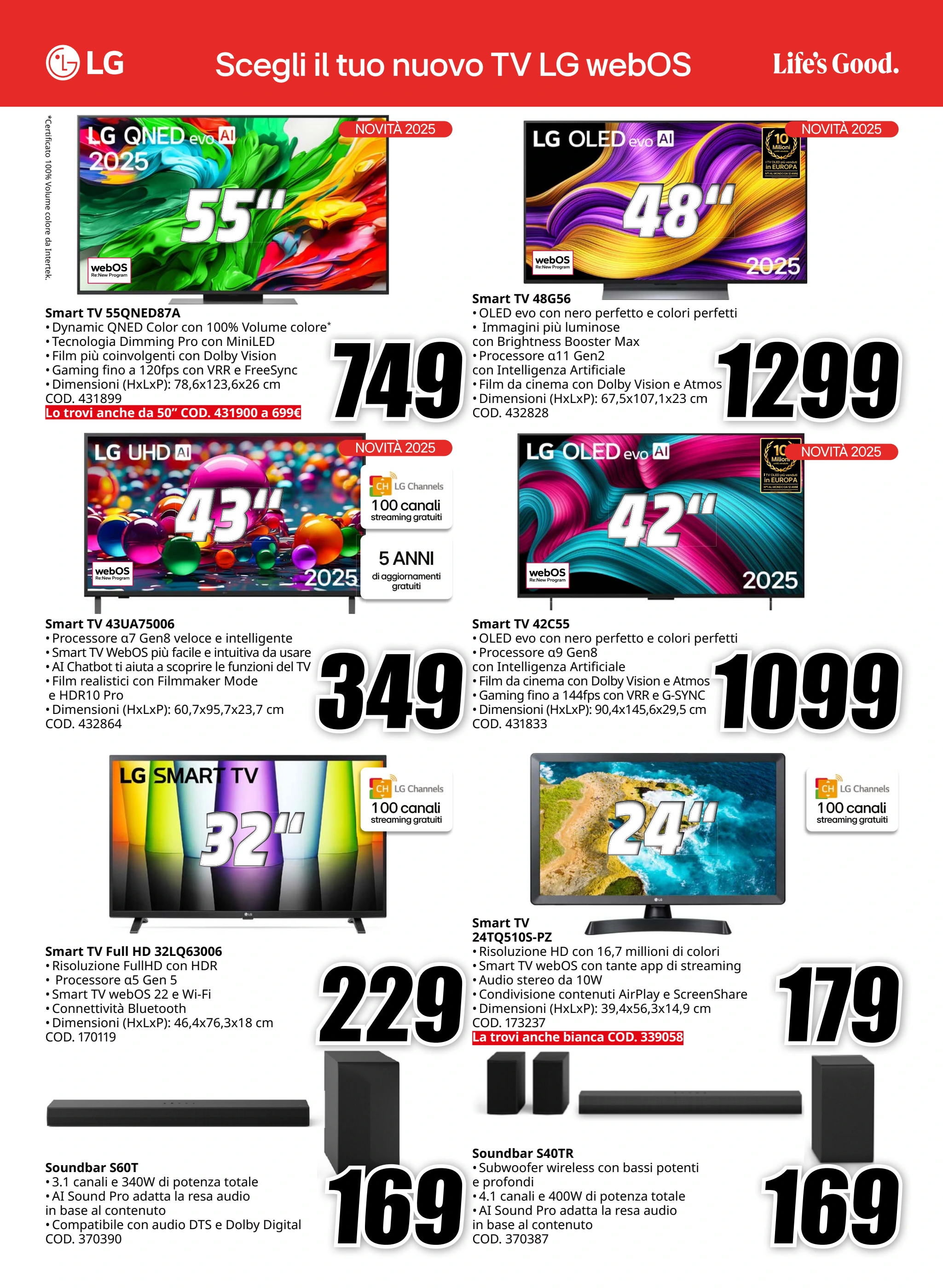 mediaworld - Volantino Mediaworld - Guarda che Spettacolo valido dal 27/08 al 07/09 - page: 5