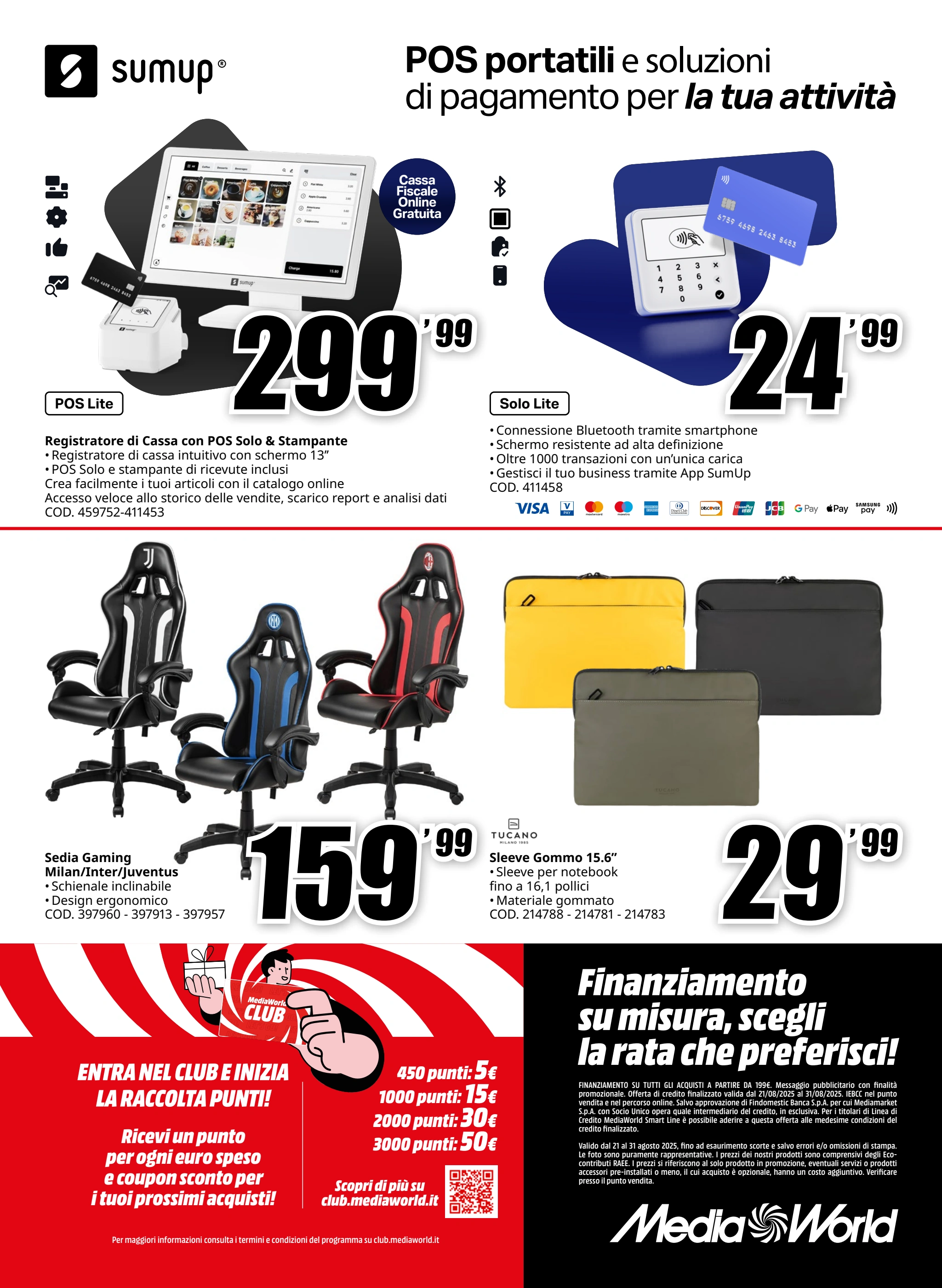mediaworld - Volantino Mediaworld - Accessori per prestazioni valido dal 21/08 al 31/08 - page: 8