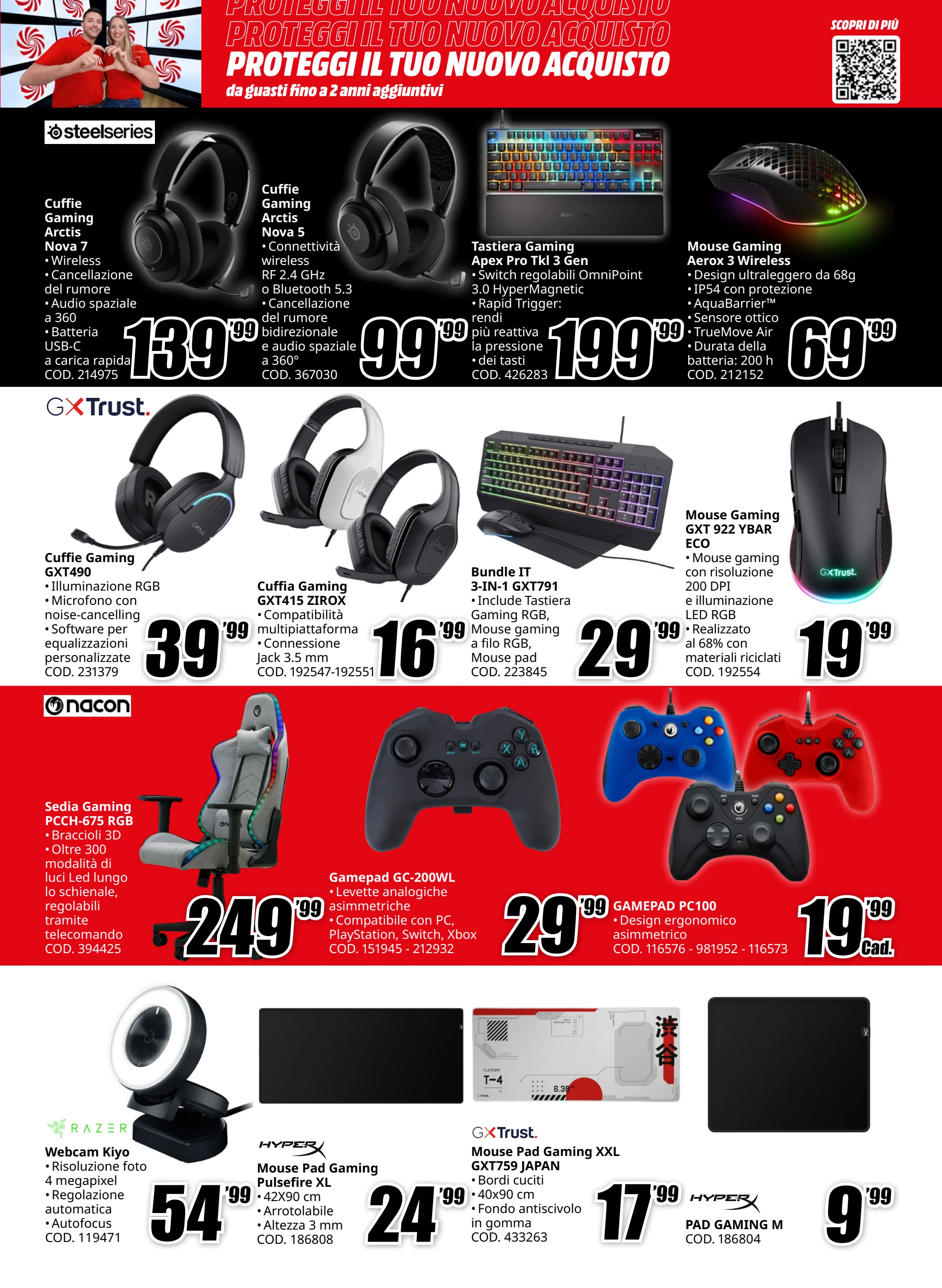 mediaworld - Volantino Mediaworld - Accessori per prestazioni valido dal 21/08 al 31/08 - page: 7