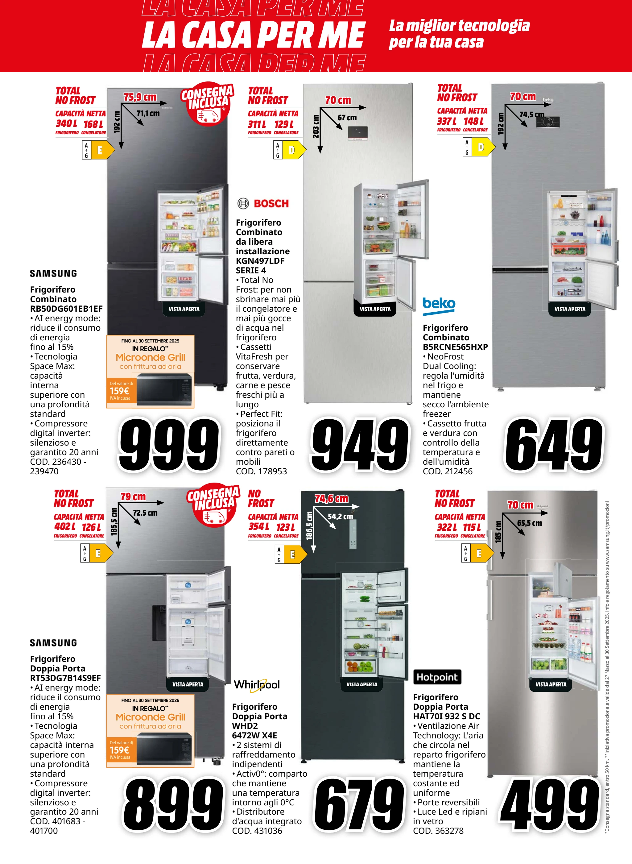 mediaworld - Volantino Mediaworld - La Casa per Me valido dal 04/09 al 21/09 - page: 8