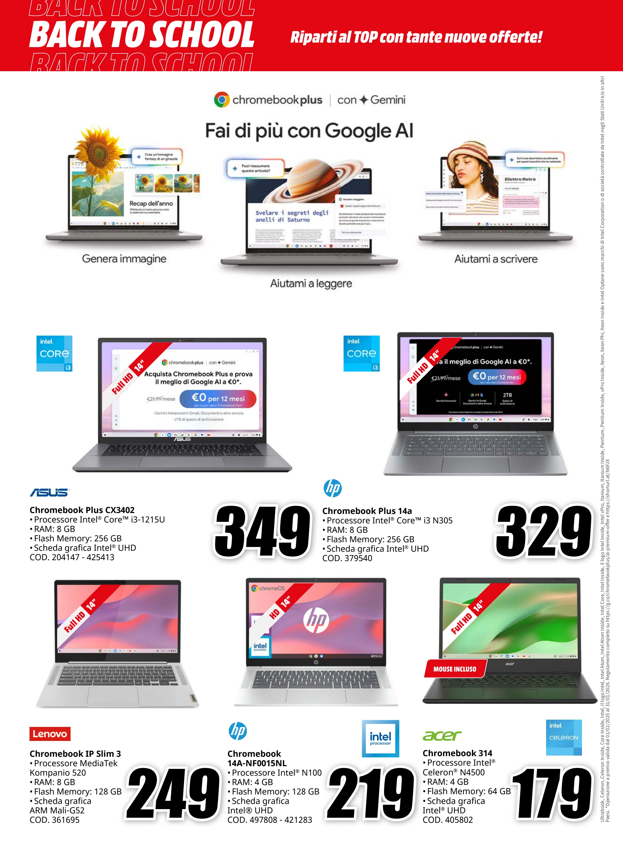 mediaworld - Volantino Mediaworld - Back to school valido dal 01/09 al 14/09 - page: 6