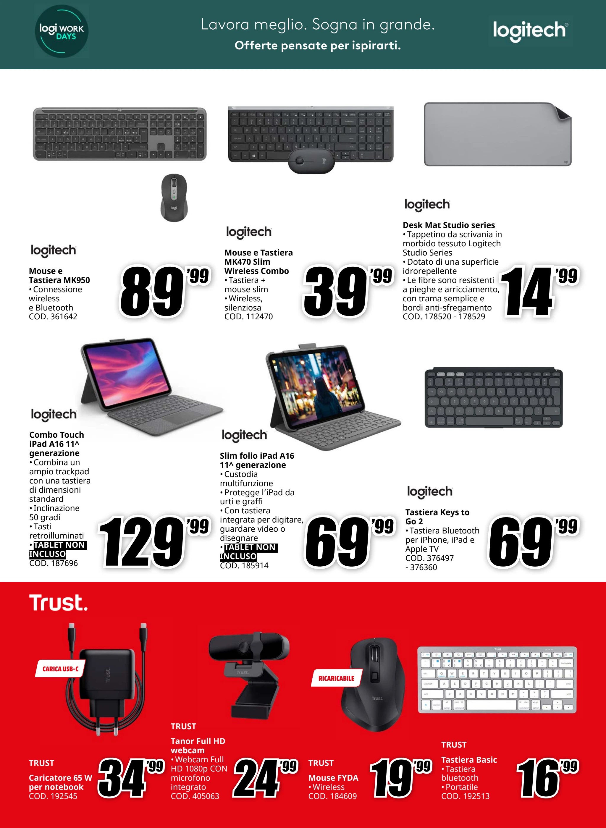 mediaworld - Volantino Mediaworld - Back to school valido dal 01/09 al 14/09 - page: 13