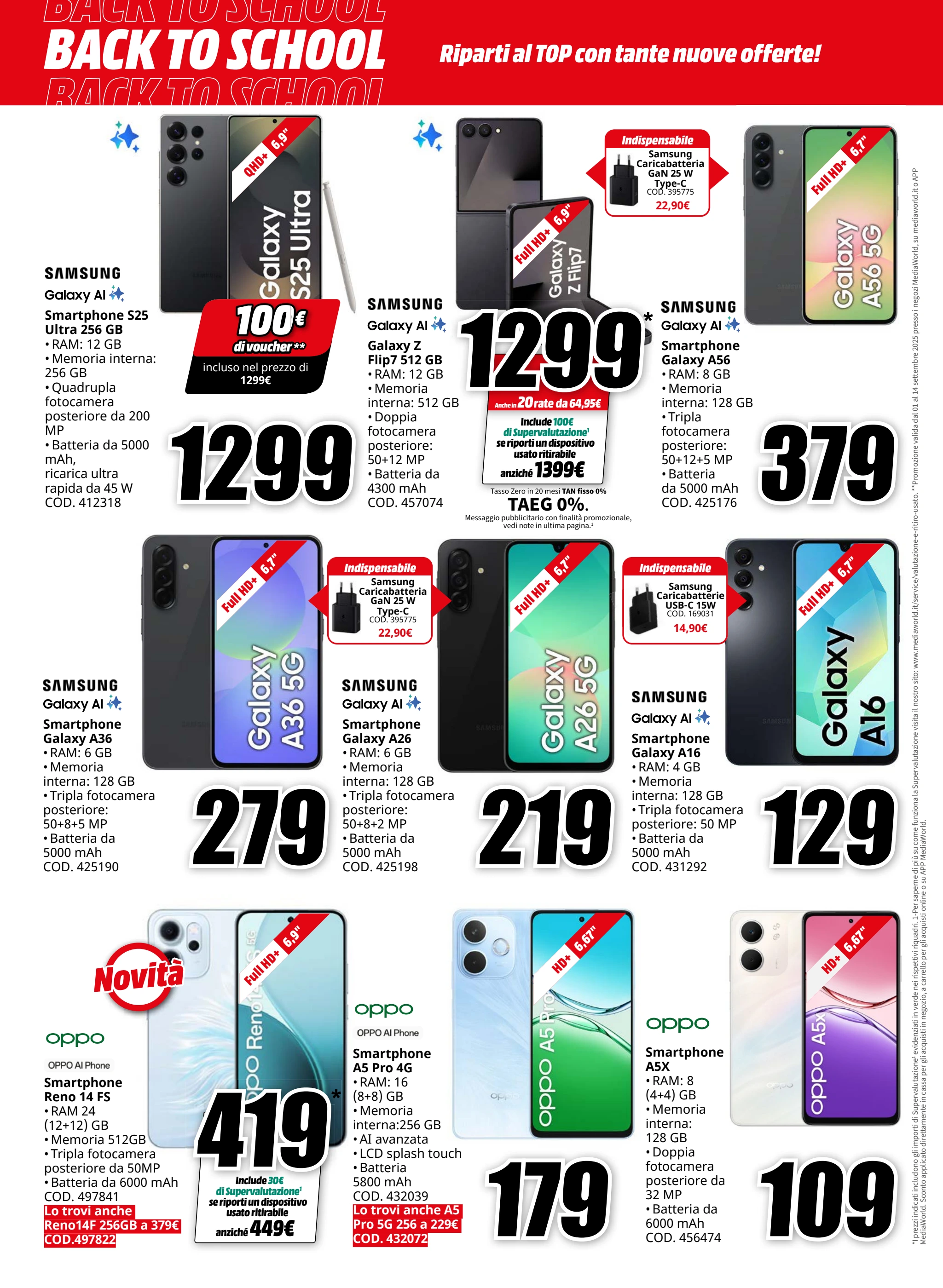 mediaworld - Volantino Mediaworld - Back to school valido dal 01/09 al 14/09 - page: 18