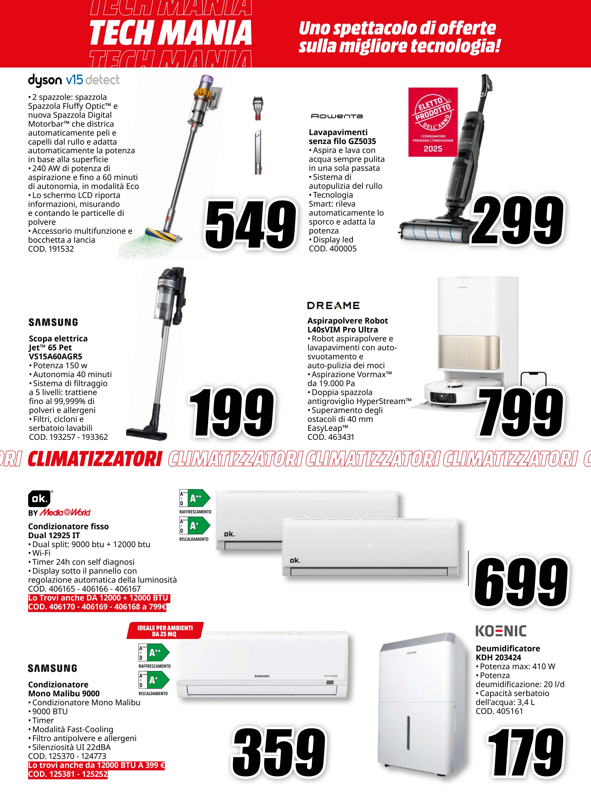 mediaworld - Volantino Mediaworld - Tech Mania valido dal 15/09 al 25/09 - page: 34