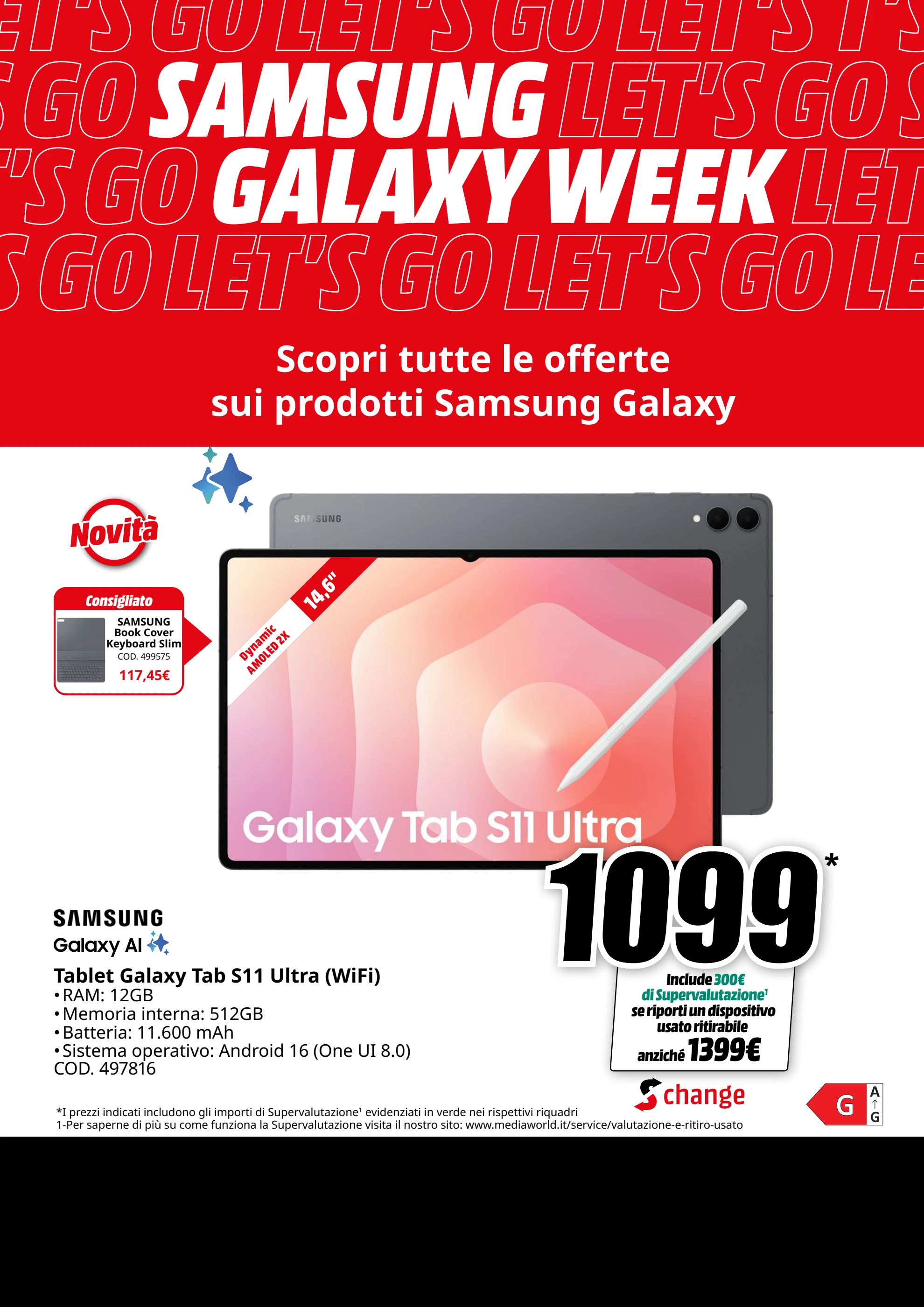 mediaworld - Volantino Mediaworld - Galaxy Week valido dal 22/09 al 28/09 - page: 7