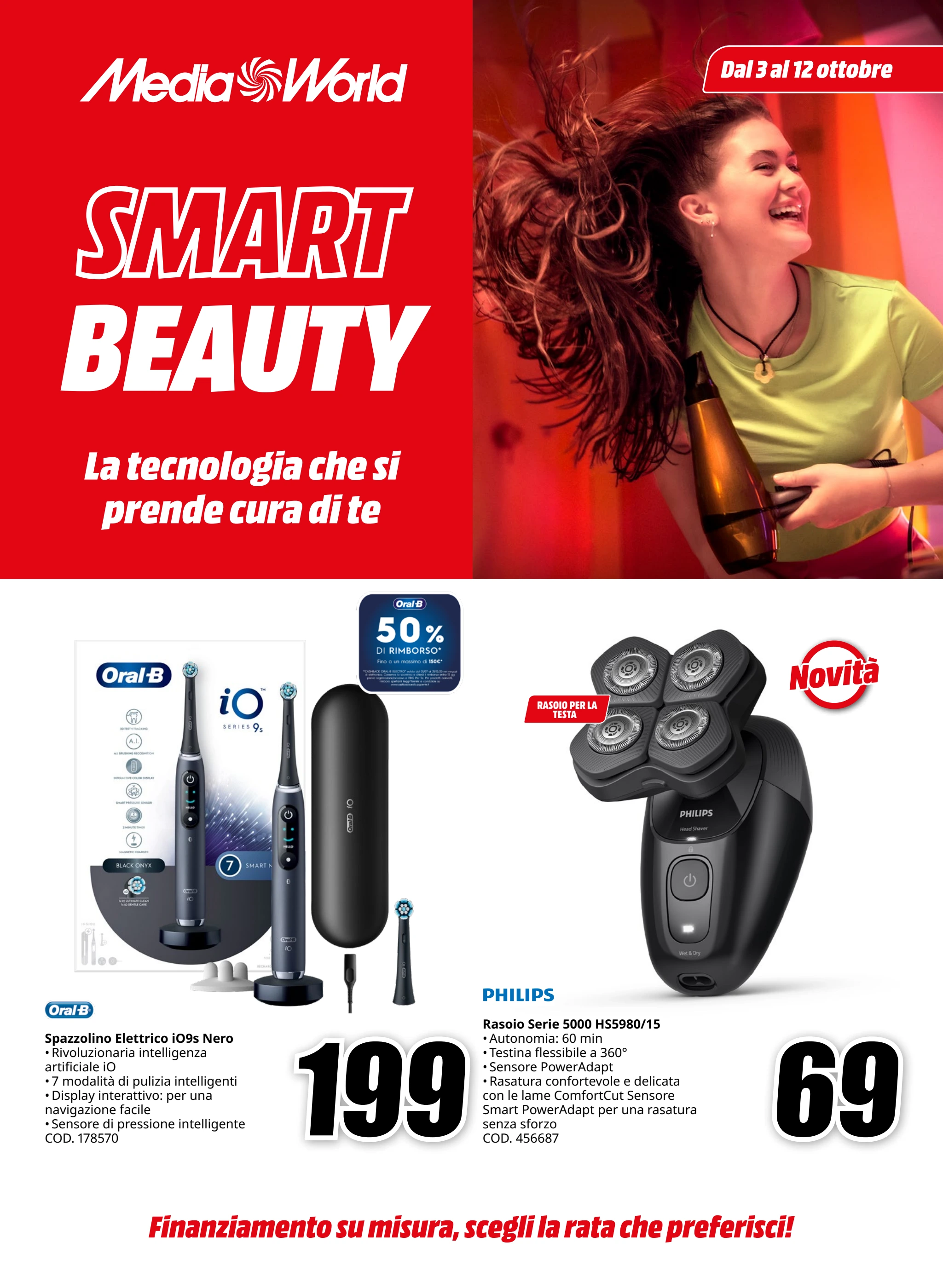 mediaworld - Volantino Mediaworld - Smart Beauty valido dal 03/10 al 12/10