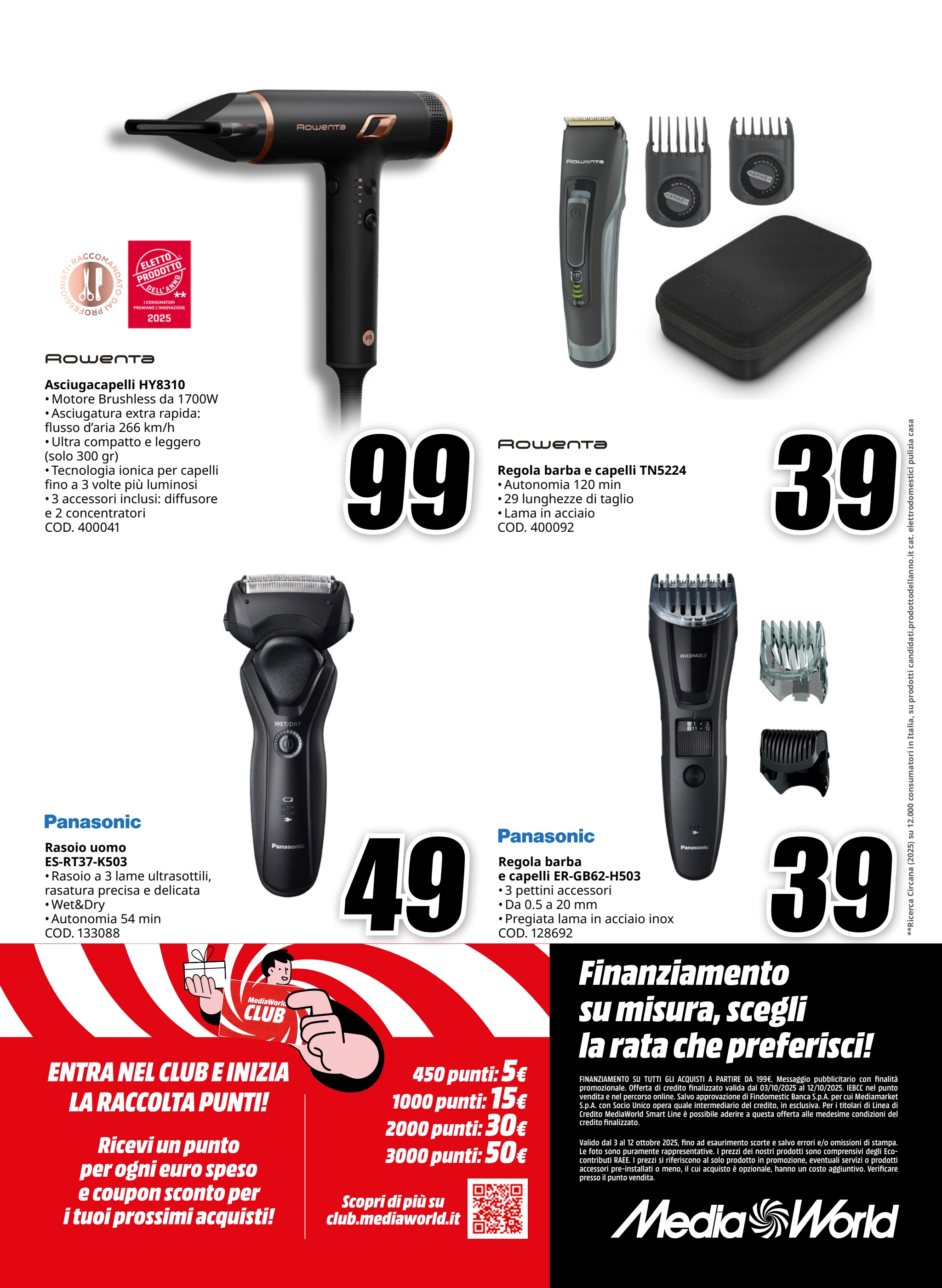 mediaworld - Volantino Mediaworld - Smart Beauty valido dal 03/10 al 12/10 - page: 8