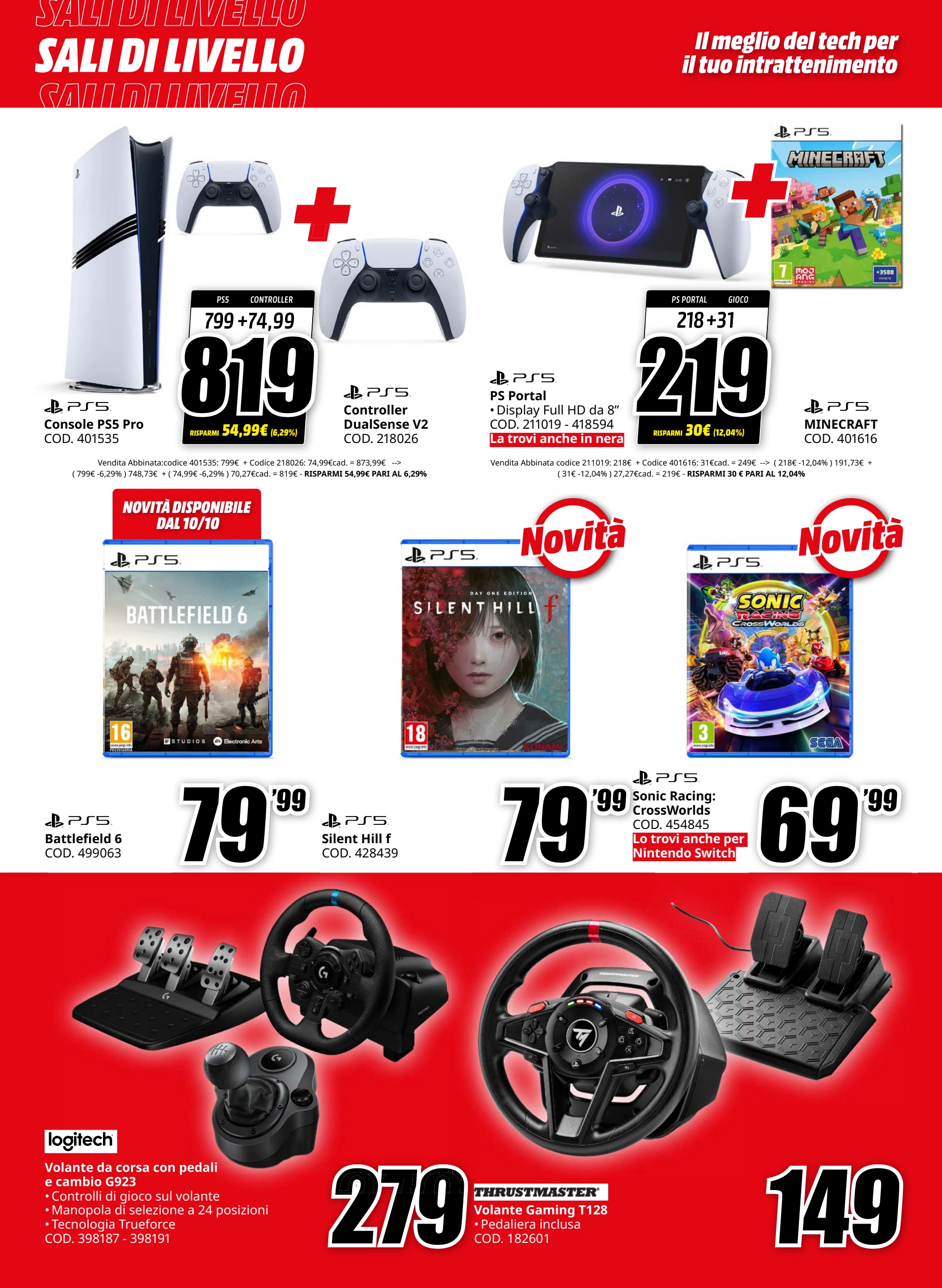 mediaworld - Volantino Mediaworld - Sali di Livello valido dal 04/10 al 20/10 - page: 14