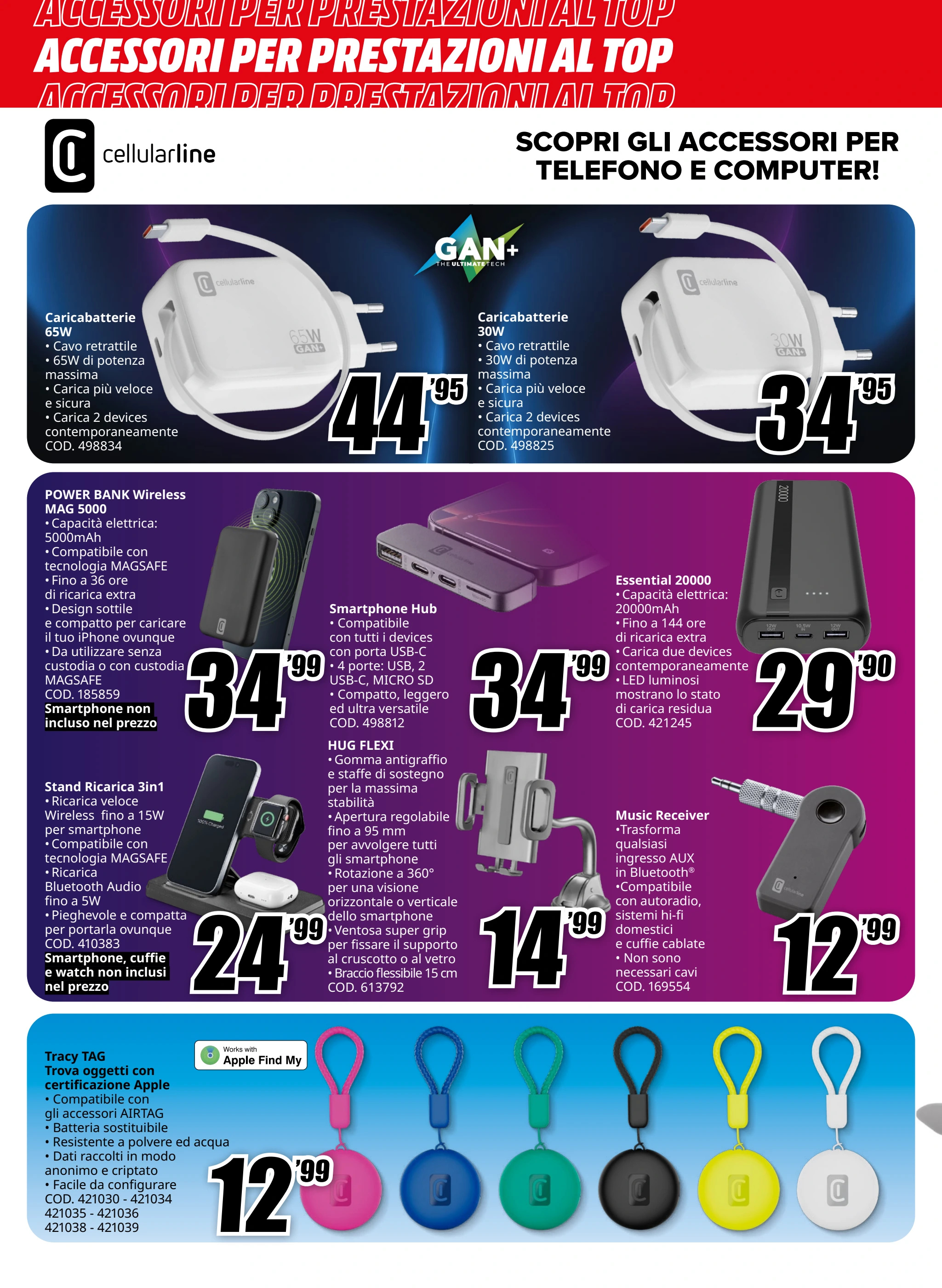 mediaworld - Volantino Mediaworld - Accessori per Prestazioni al Top valido dal 03/10 al 19/10 - page: 2