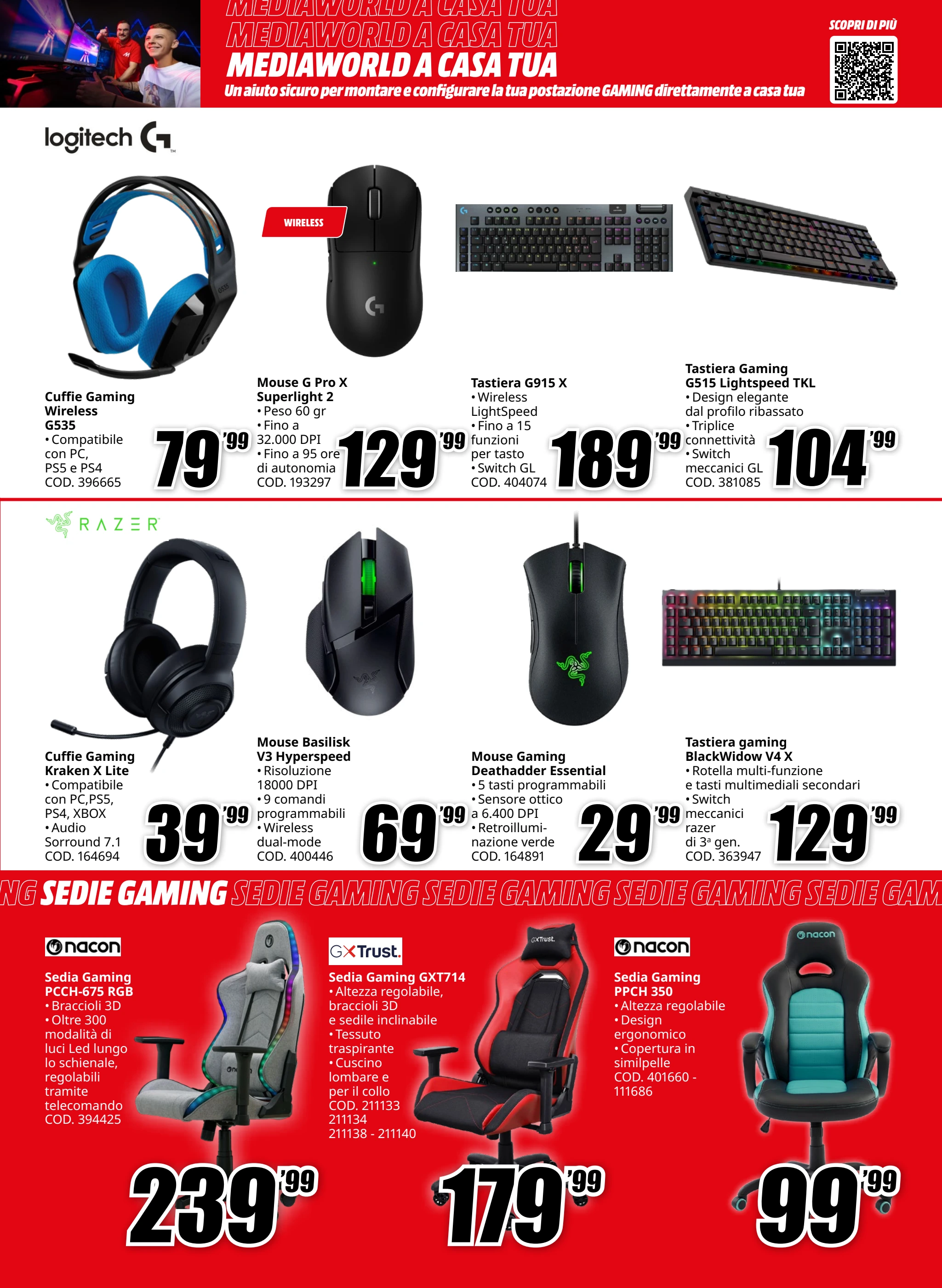 mediaworld - Volantino Mediaworld - Accessori per Prestazioni al Top valido dal 03/10 al 19/10 - page: 11